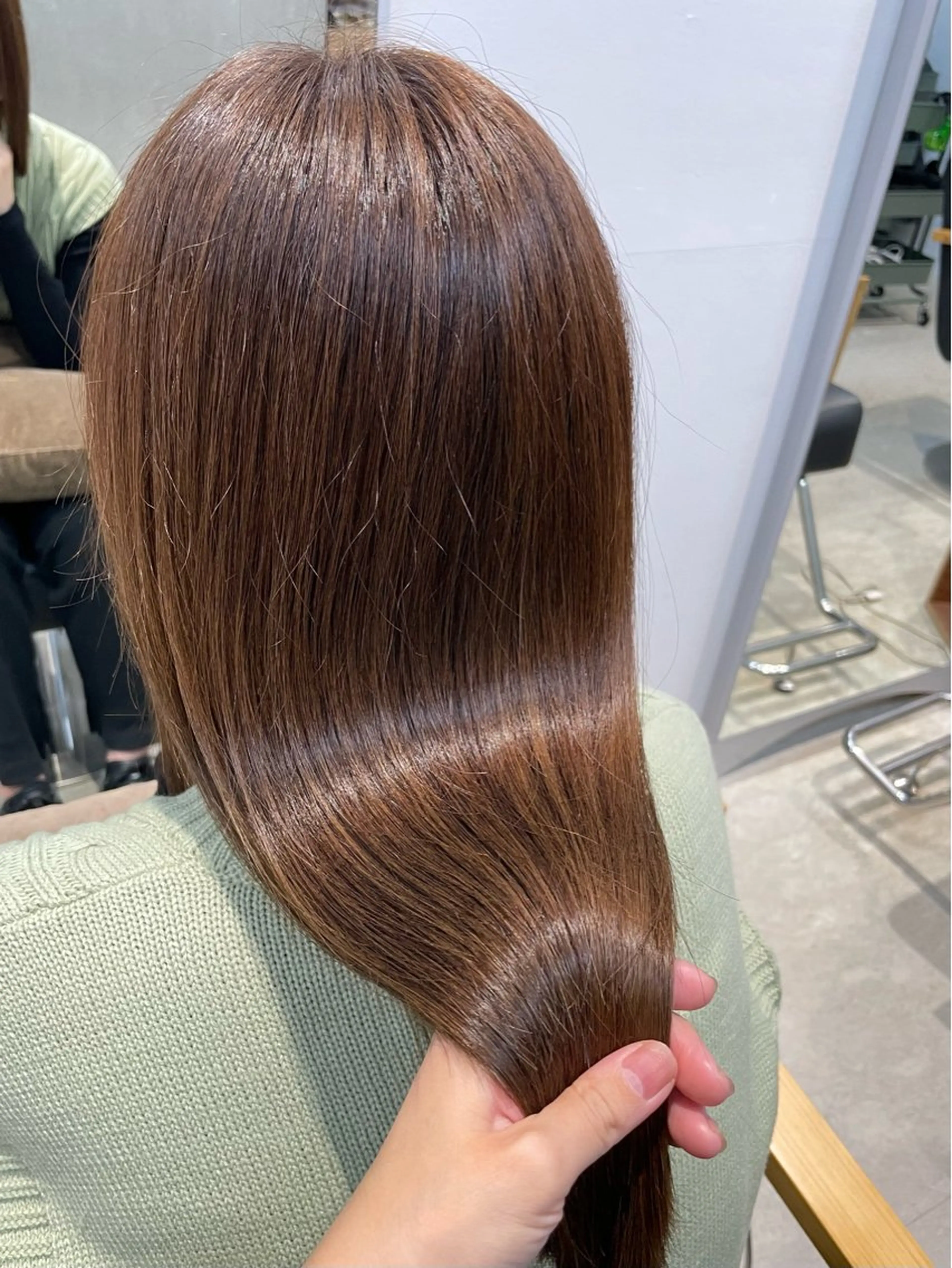 ロング 髪質改善 播磨茜/谷町四丁目/ Le'a/スパニストのヘアスタイル