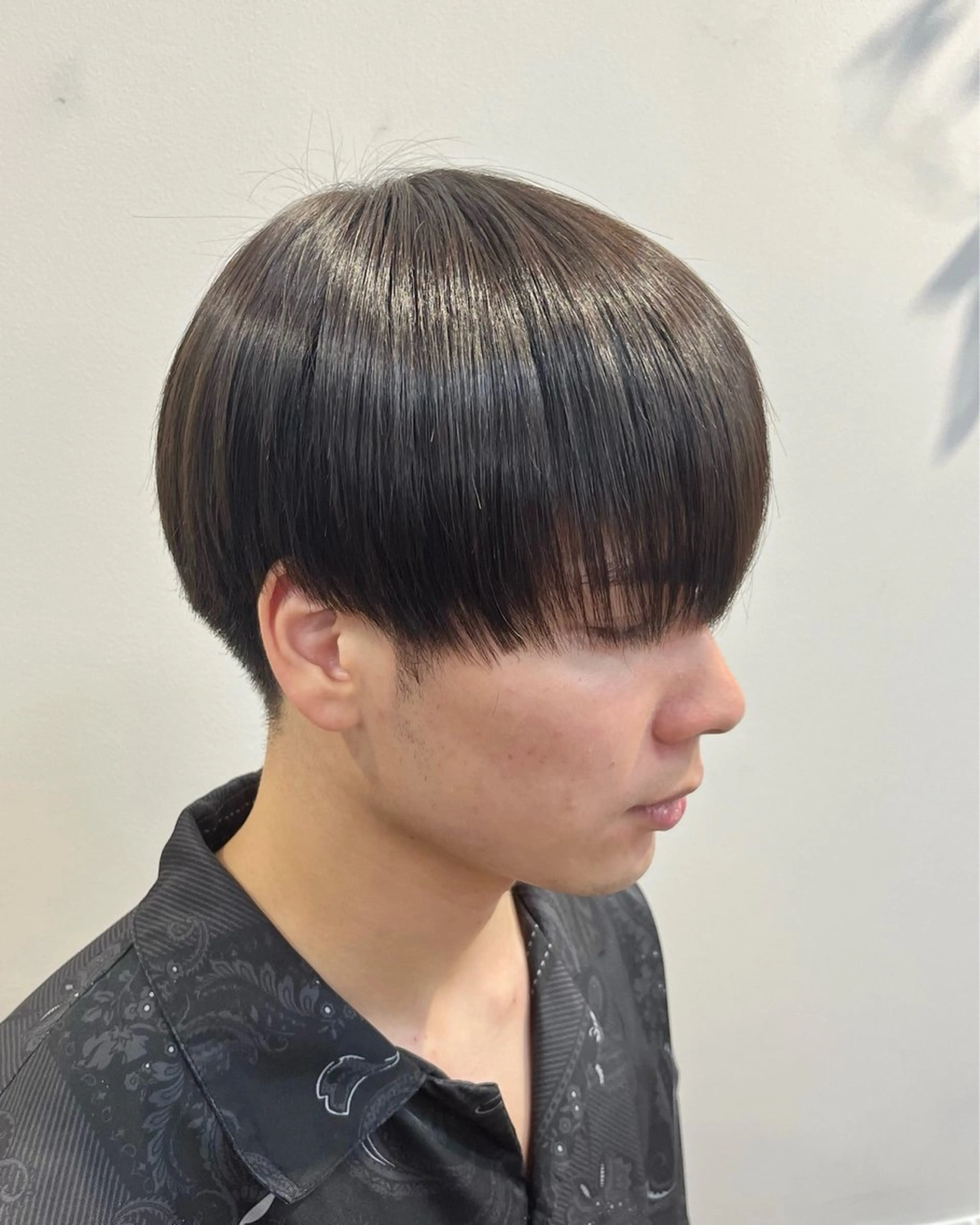 パーマ メンズ ストレートパーマ カット 縮毛矯正 韓国メンズヘア☆ 韓国ヘアYUTOのヘアスタイル