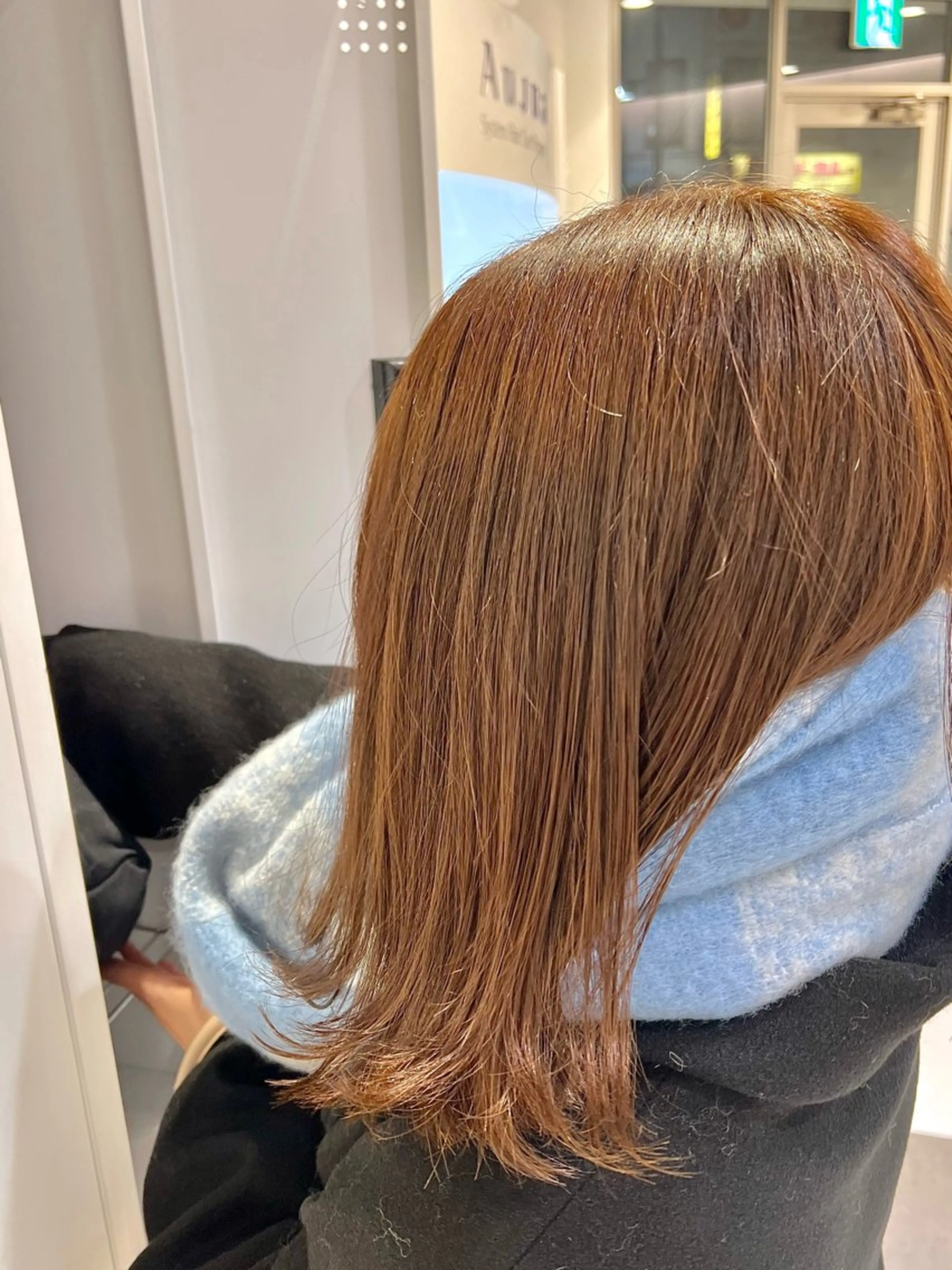 ミディアム Yuka/Aujua ソムリエ/髪質改善のヘアスタイル