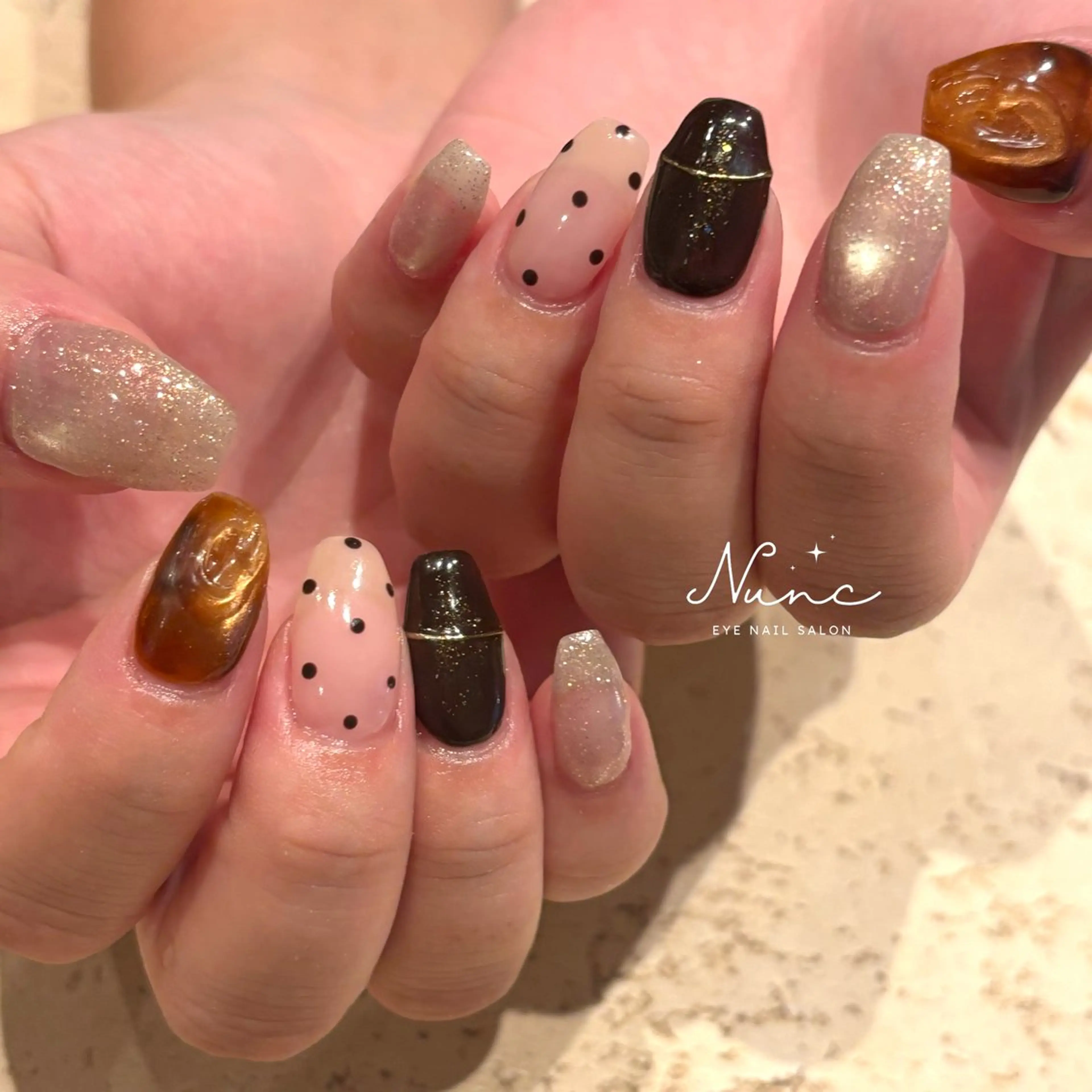 ネイル ハンドネイル 𝒦𝐸𝐼𝒩𝒜 錦糸町ネイルのネイルデザイン