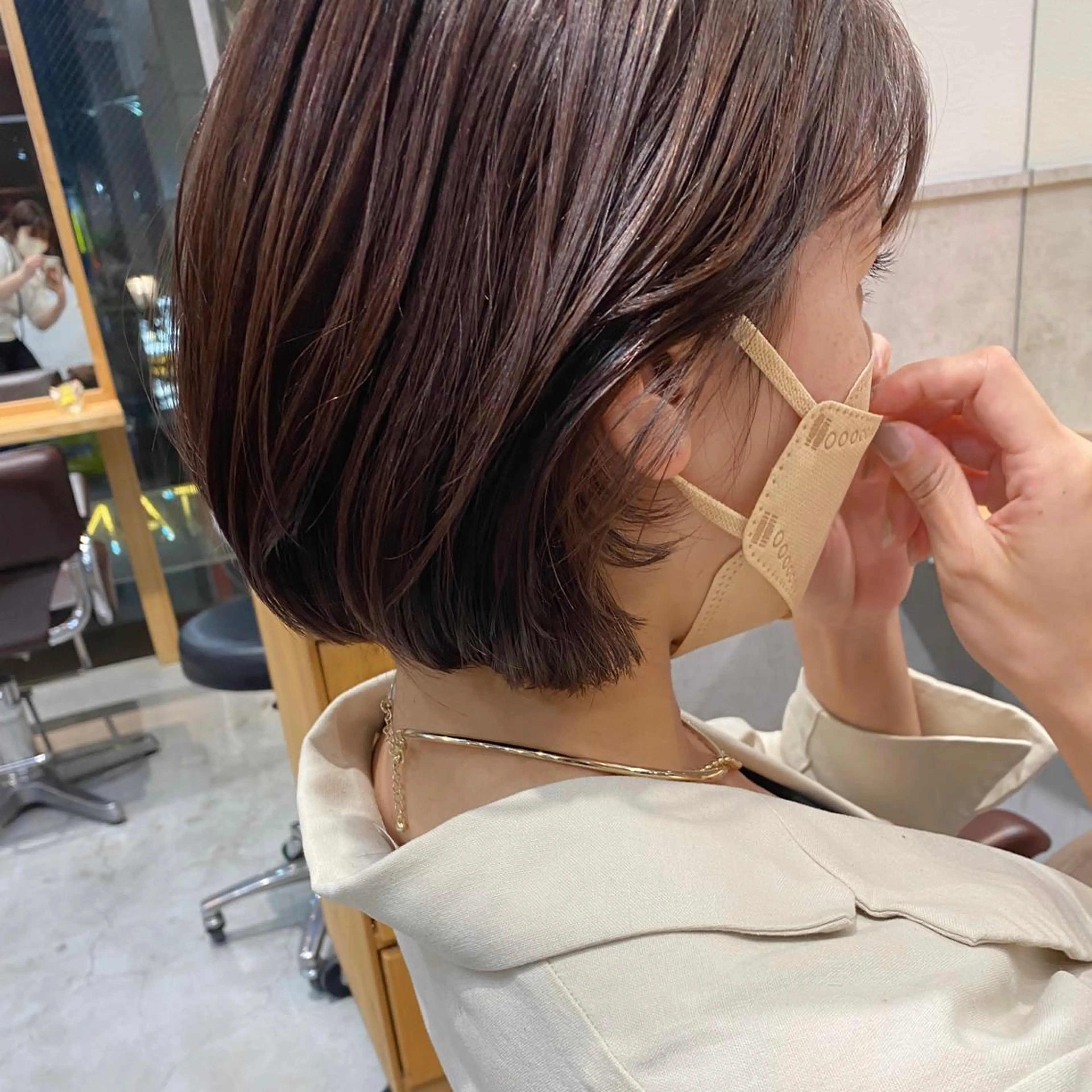 ショート chiho🌛ボブ /髪質改善カラー🫧のヘアスタイル