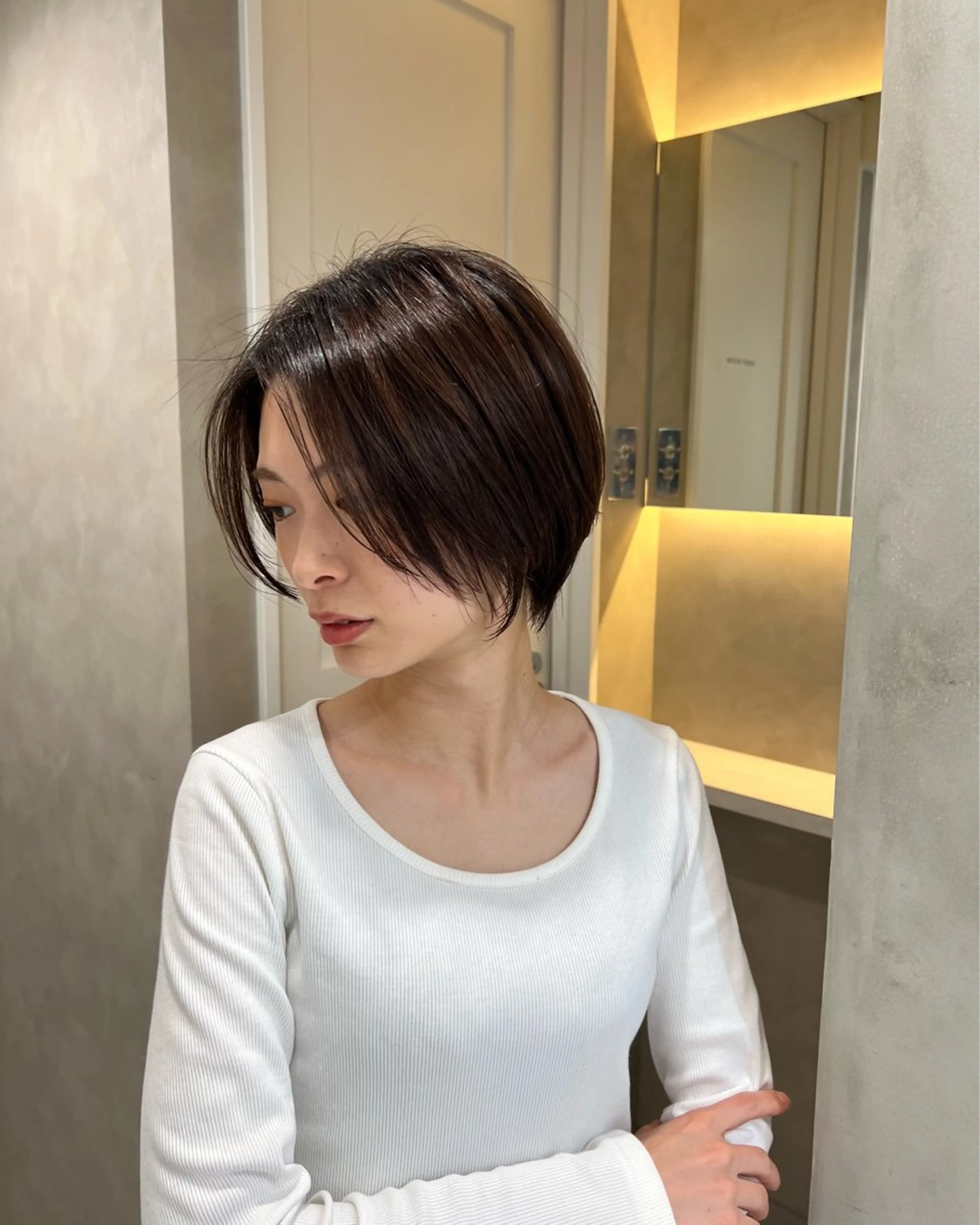 ショート カット ヘアカラー トリートメント 新井 翼/銀座 メンズお任せくださいのヘアスタイル