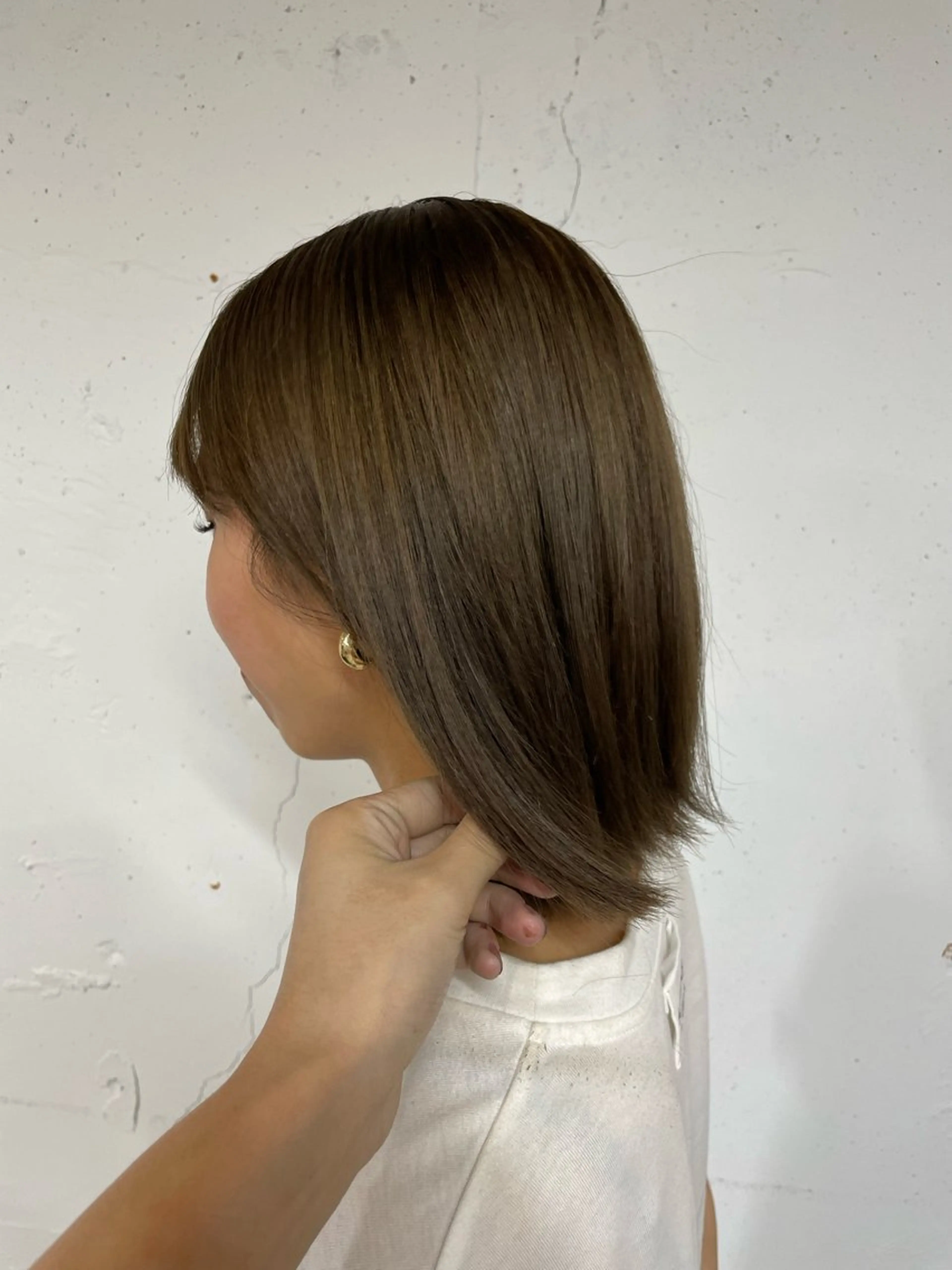 カラー 廣元 早紀のヘアスタイル