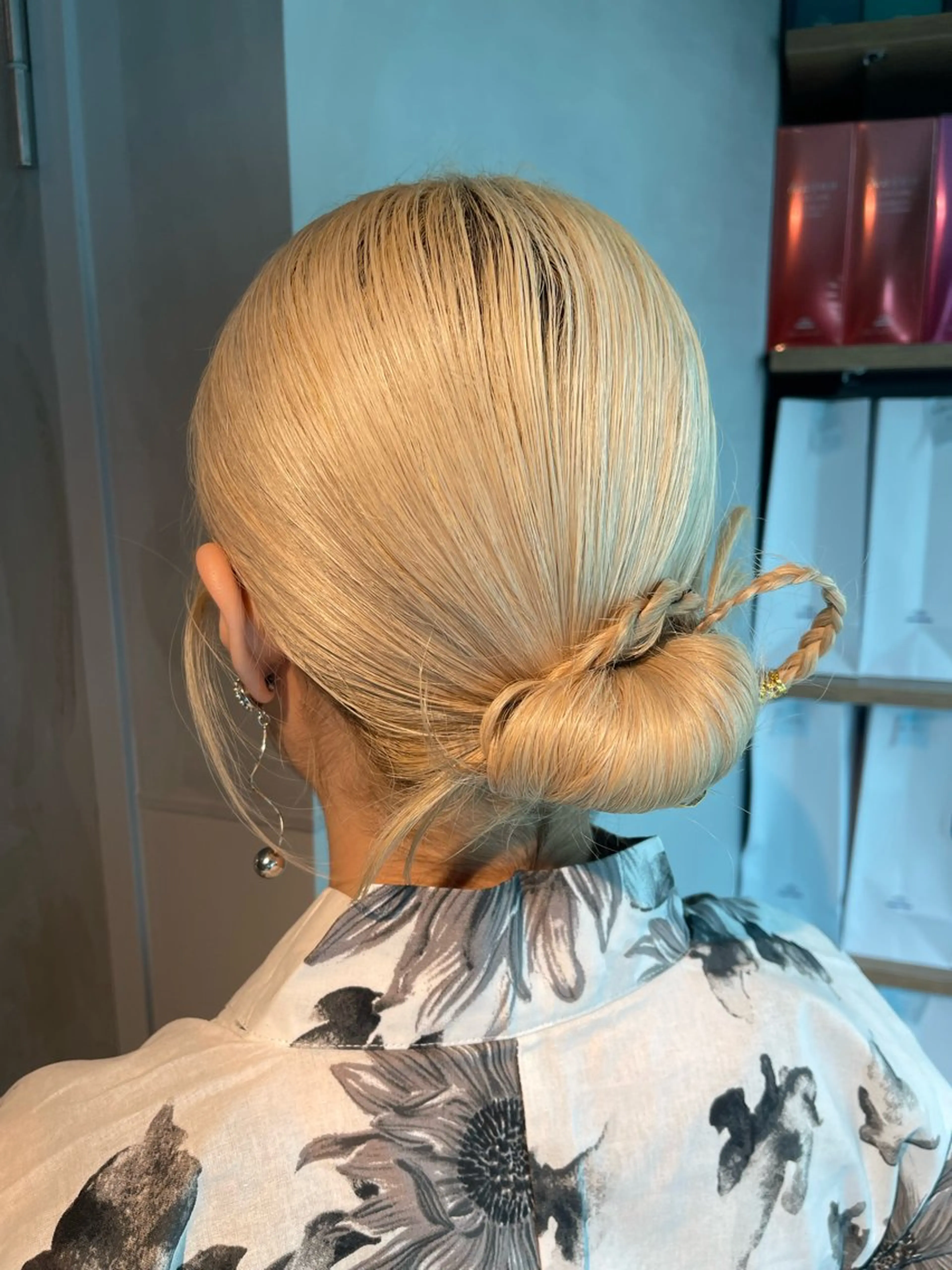 ヘアアレンジ 結婚式・ブライダル 卒業式のヘアスタイル 浴衣 着付け charm《銀座》 ヘアセット/縮毛矯正のヘアスタイル