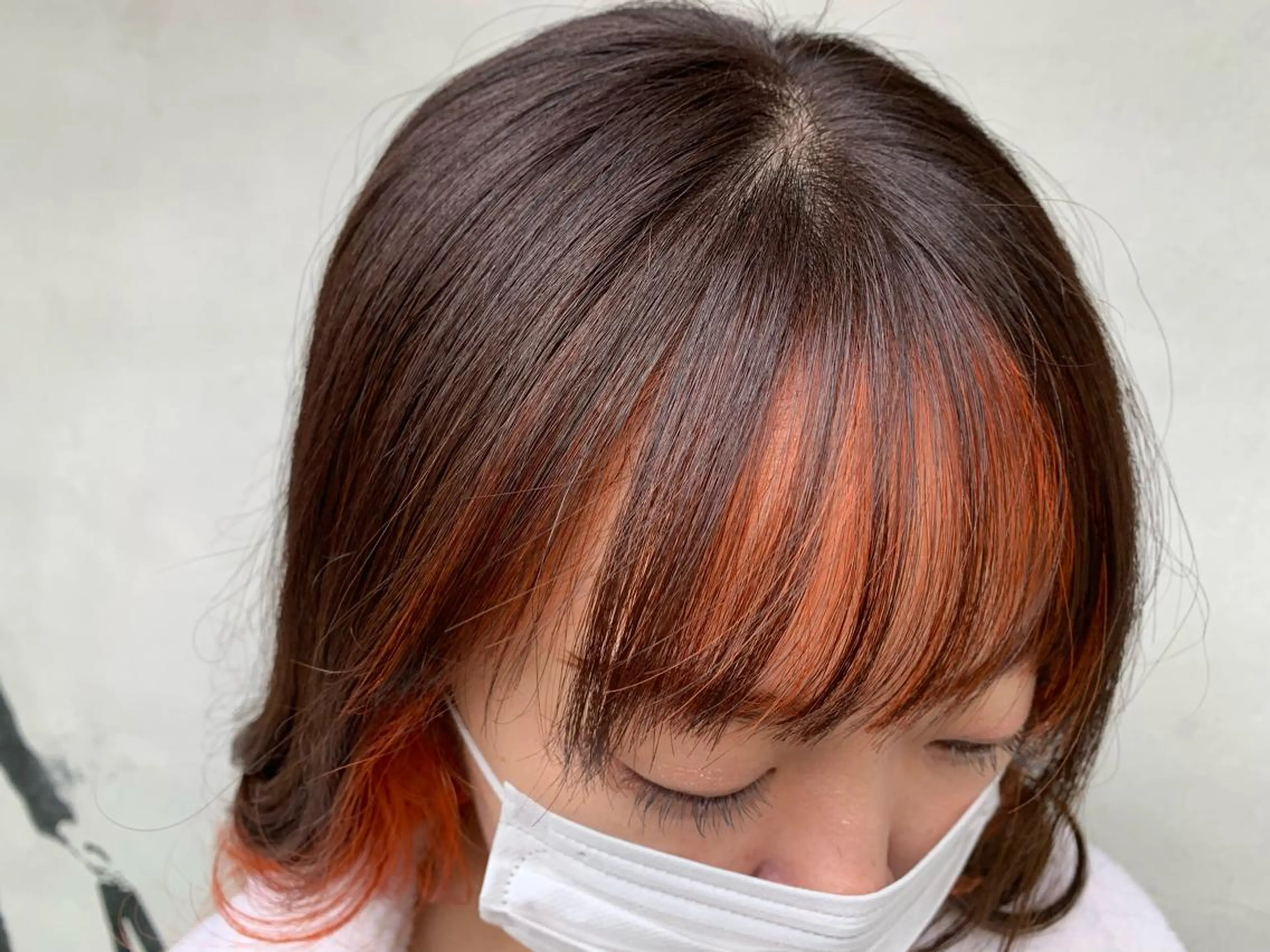 カラー ヘアカラー トリートメント ︎︎🧸 ユリ ︎︎🧸のヘアスタイル