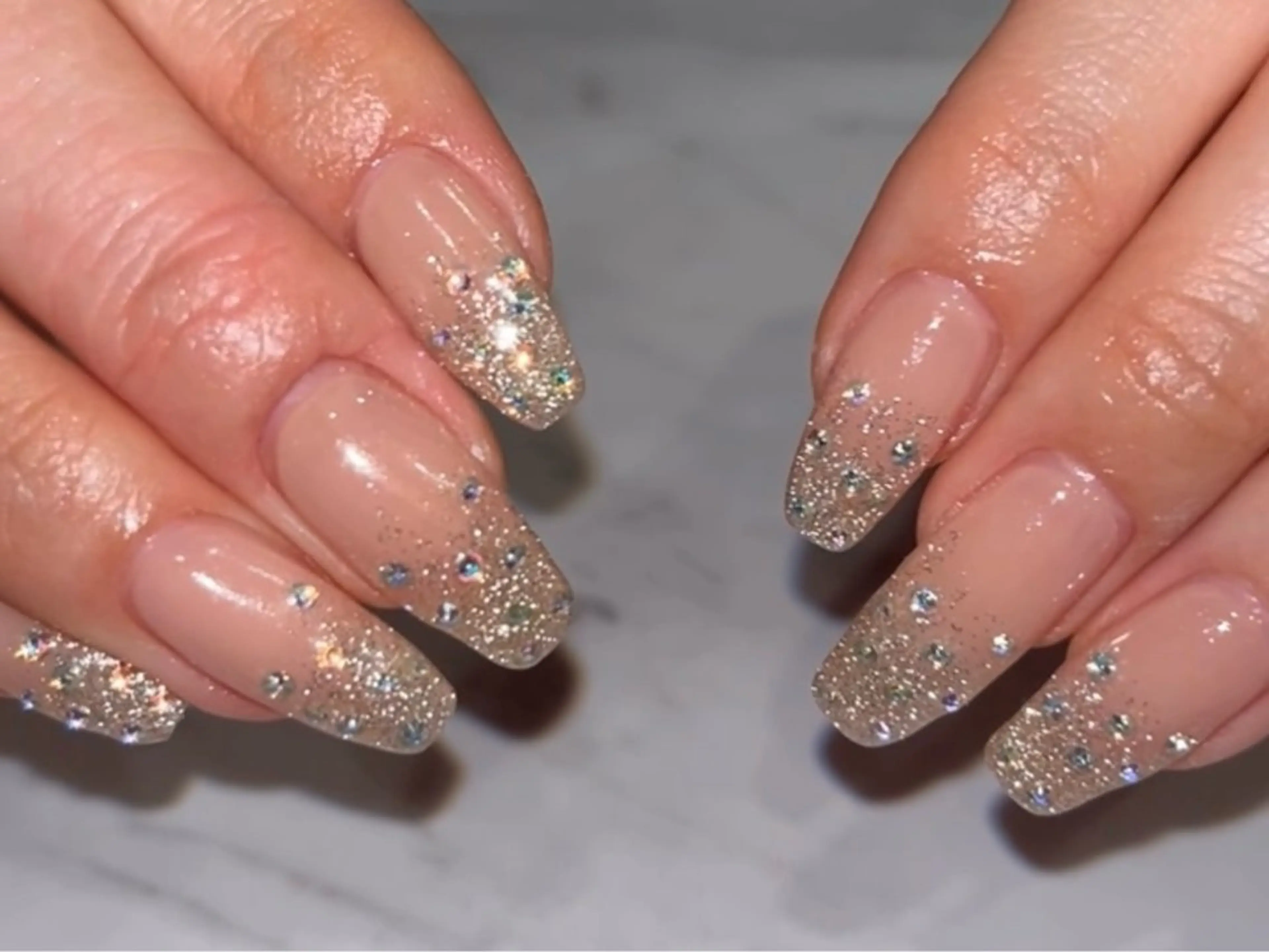 ネイル グラデーション 🫧ちゅるん/韓国 Ayano𓈒🎀のネイルデザイン