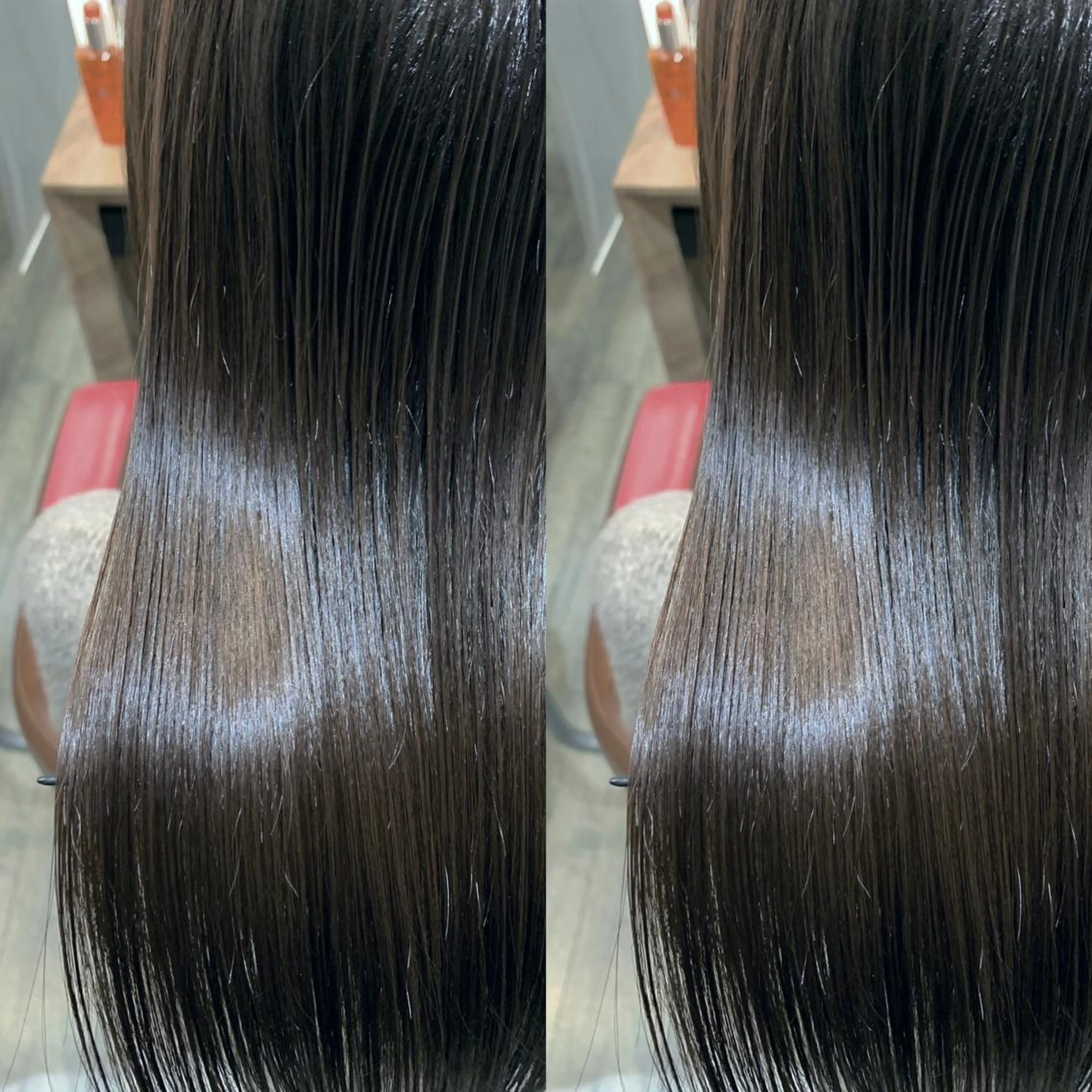 セミロング カラー 縮毛矯正/髪質改善/ 石橋代智のヘアスタイル