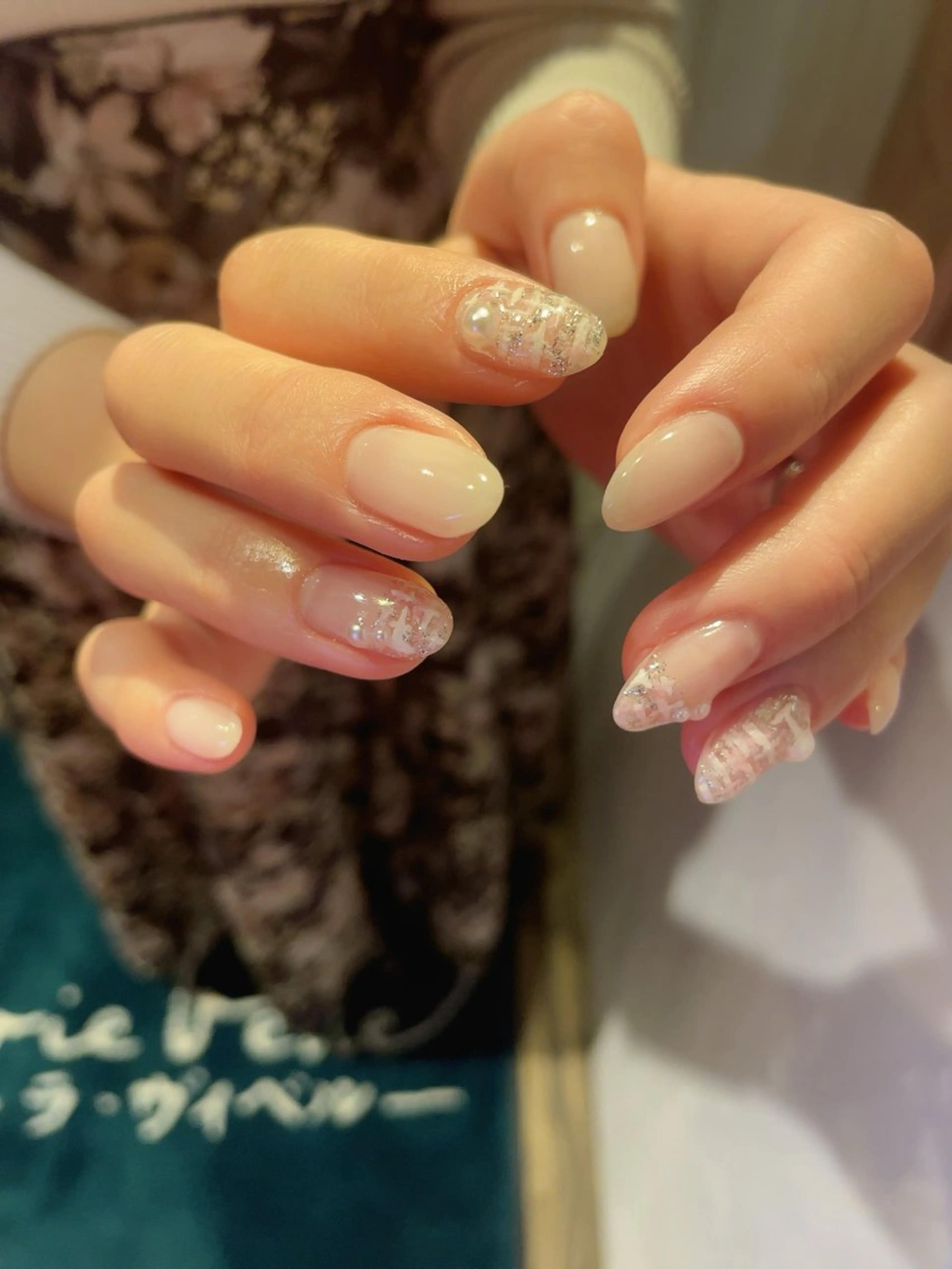 ネイル ツイードネイル ハンドネイル ハンドケア laviebelle norikoのネイルデザイン
