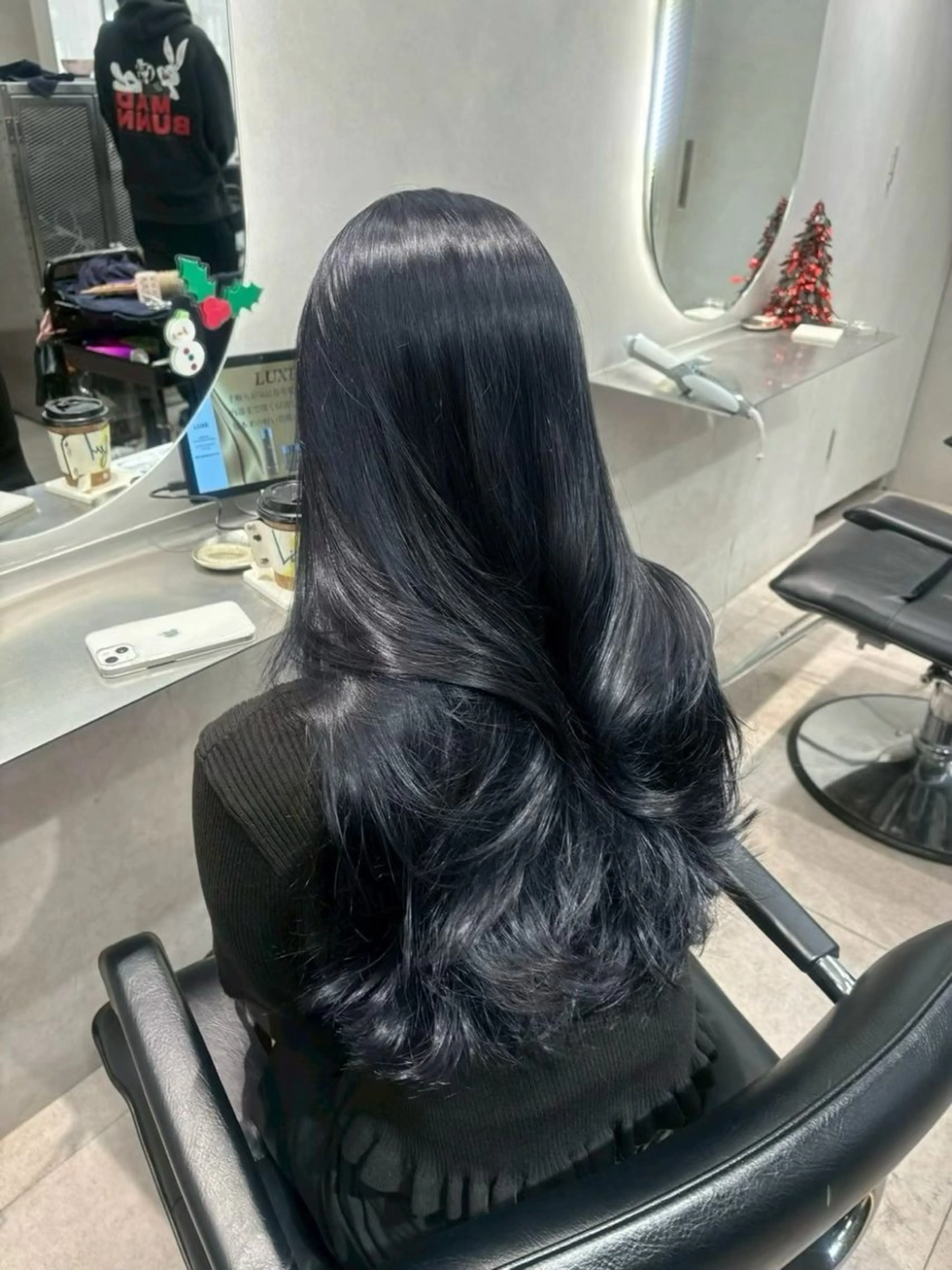 セミロング ヘアカラー 中村 晴矢のヘアスタイル