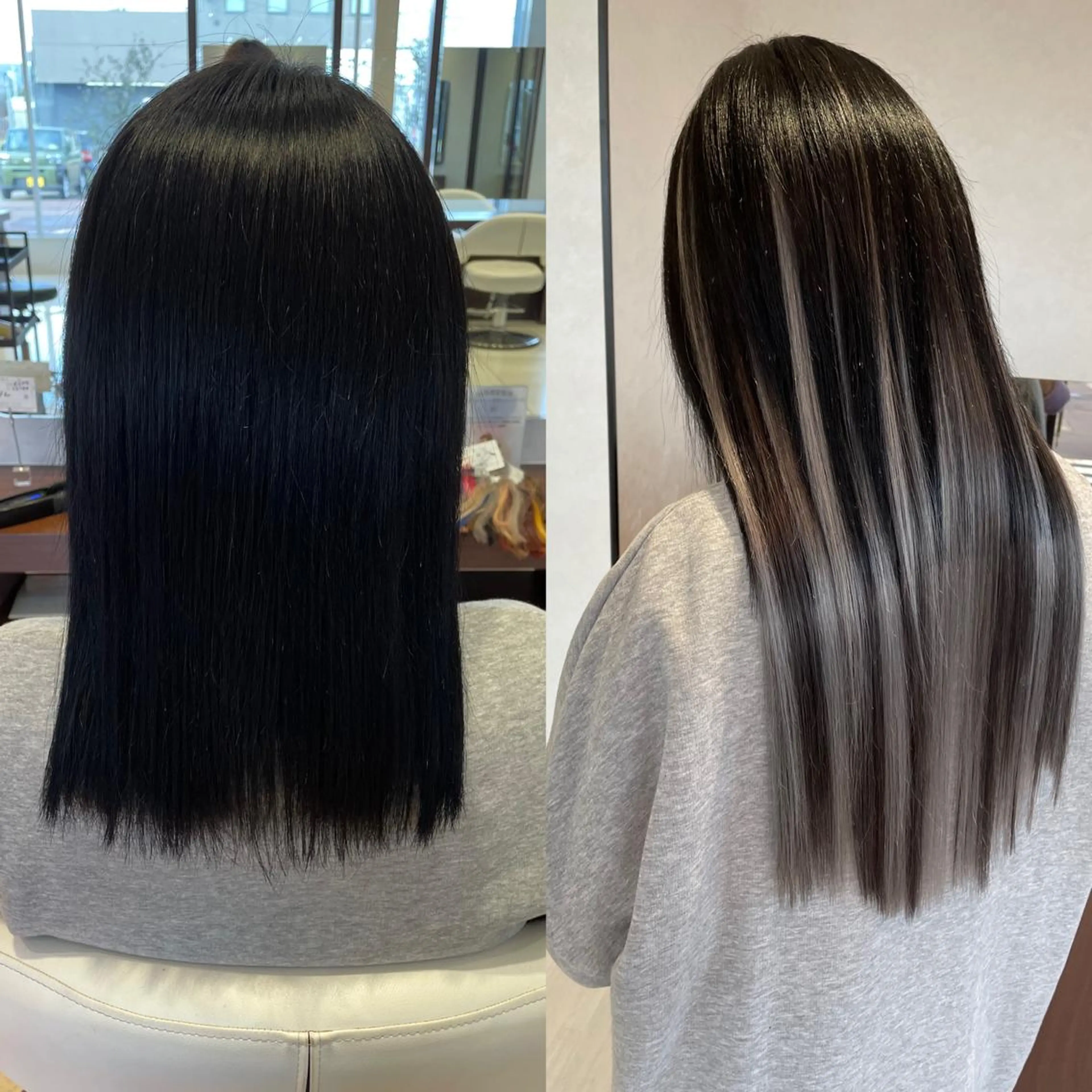 ロング ヘアアレンジ シールエクステ エクステ EARTH長岡店🩵 石原莉穂のヘアスタイル