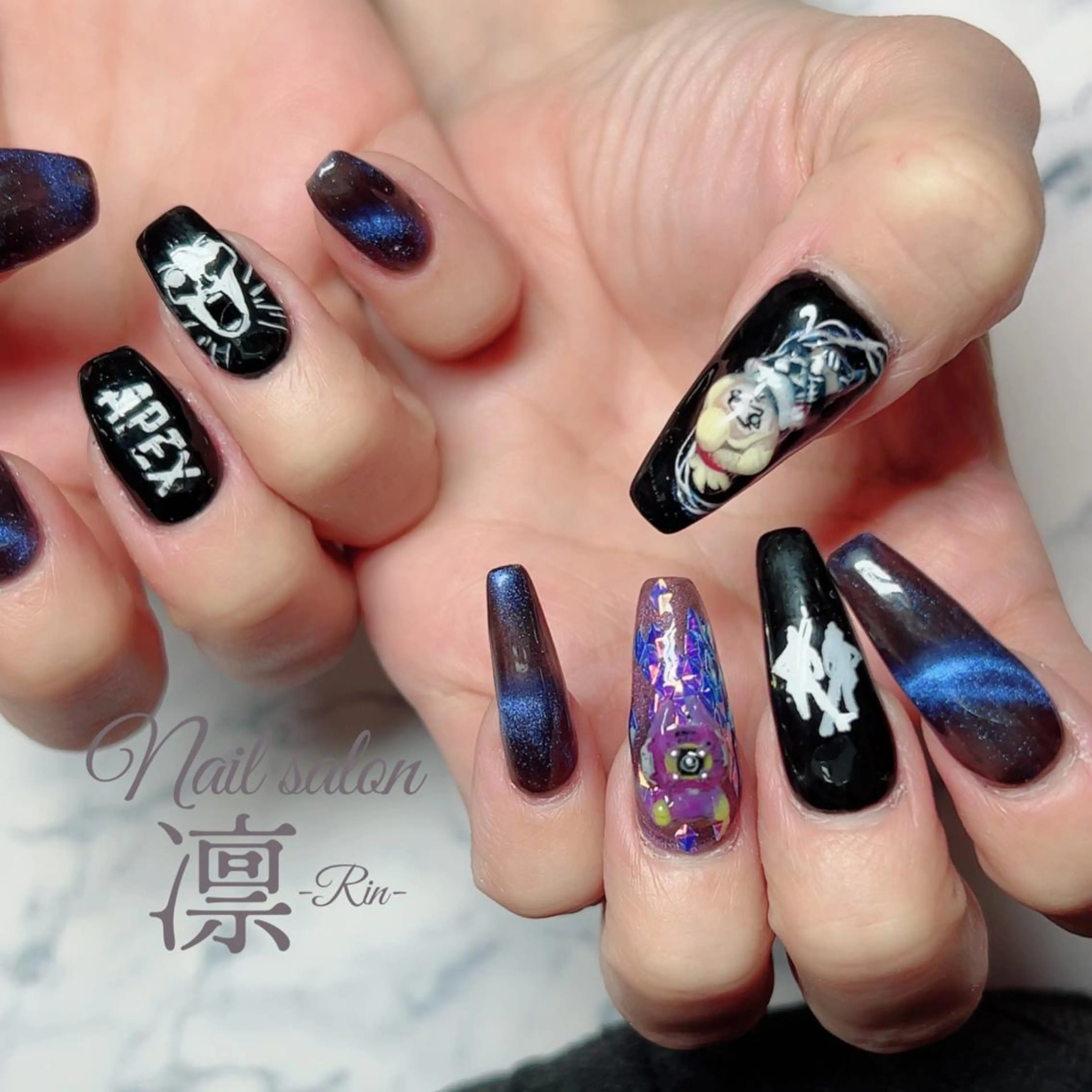 ネイル ジェルネイル スカルプネイル private salon凛のネイルデザイン