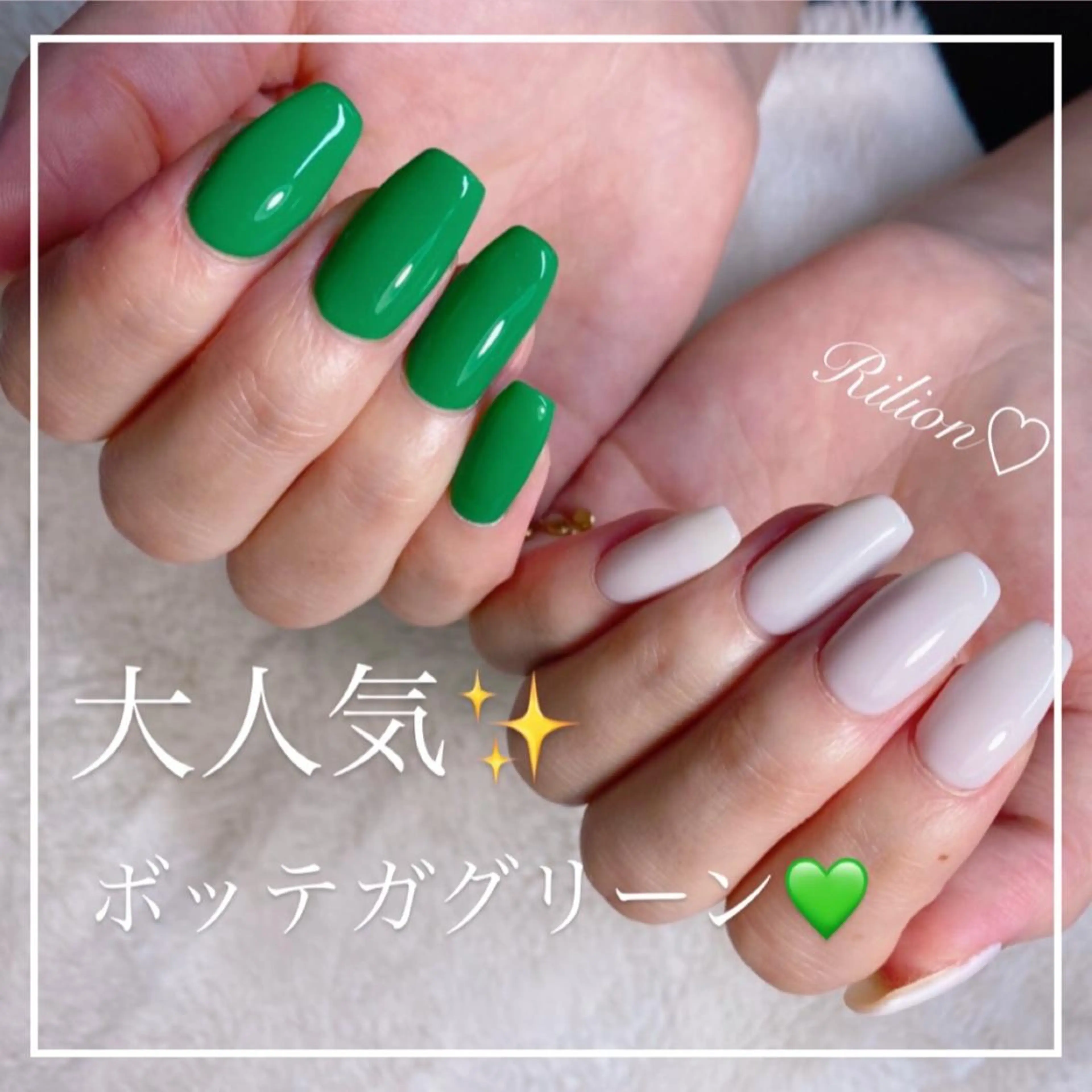 ネイル RiLion💗 Risa🦋💜のネイルデザイン