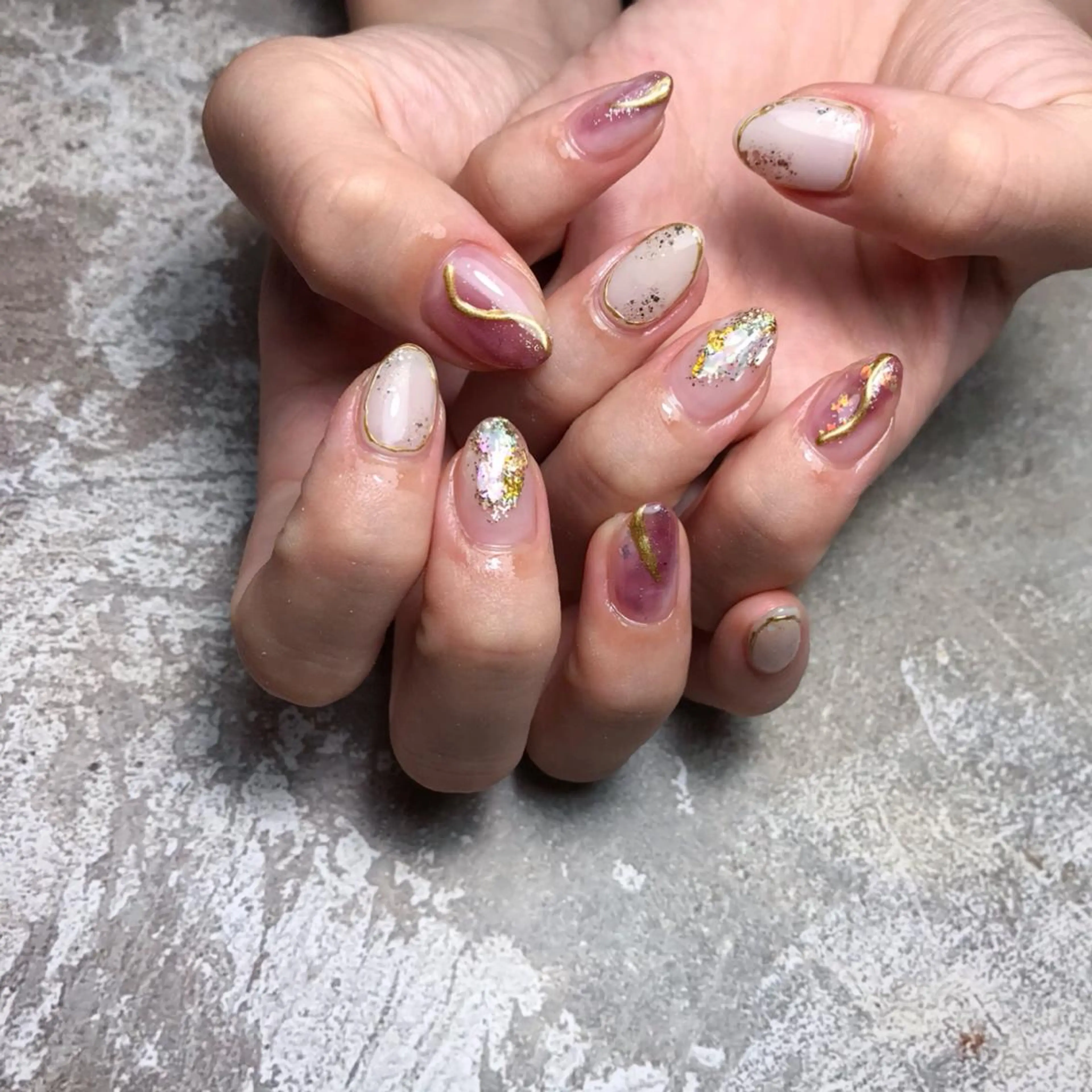 ネイル ハンドネイル 💅chainail _aiのネイルデザイン