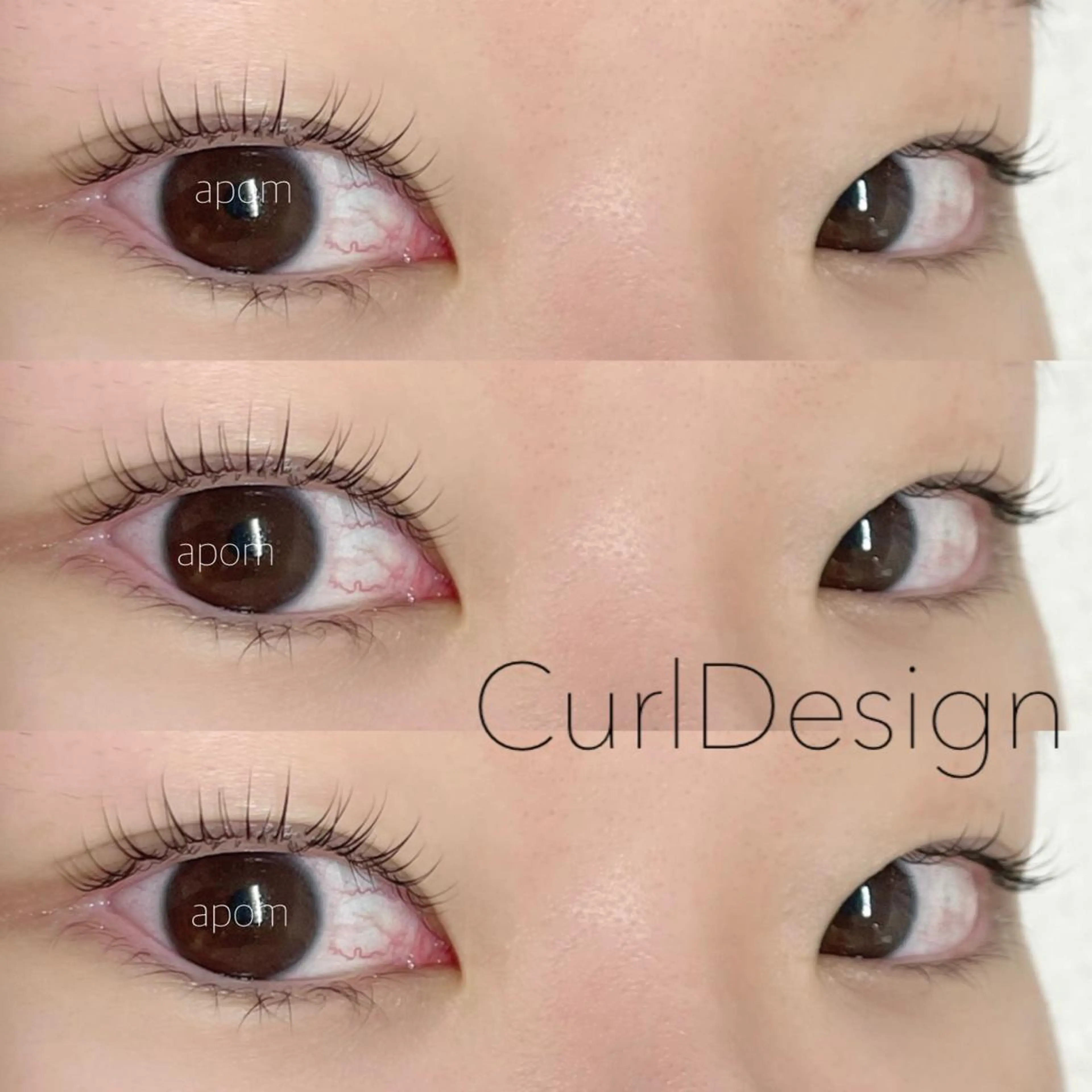 マツエク・マツパ マツパ apom 森分のマツエク・マツパデザイン