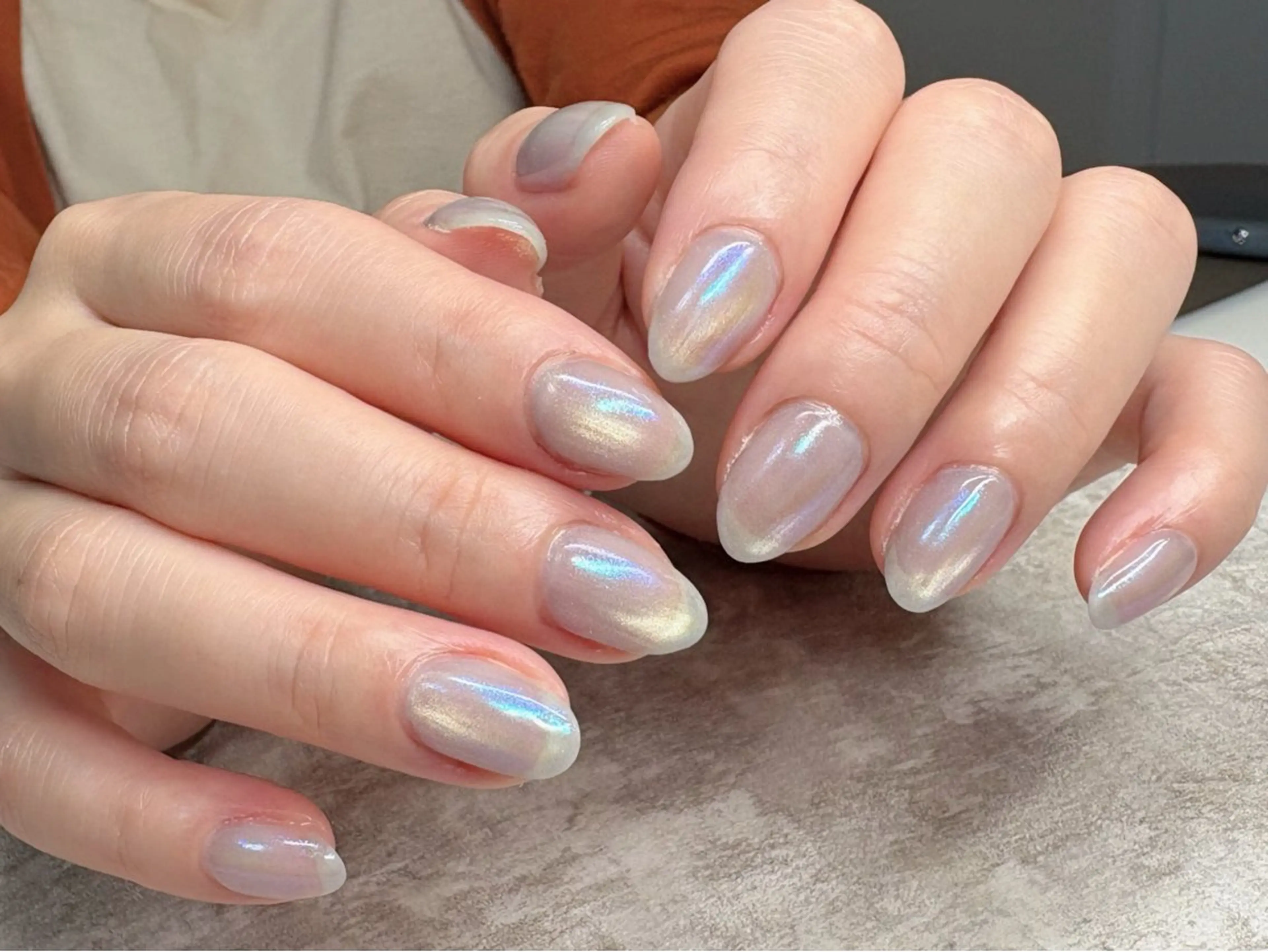 ネイル マグネットネイル ミラーネイル ハンドネイル ハンドケア Nail •Head スパFortunaのネイルデザイン