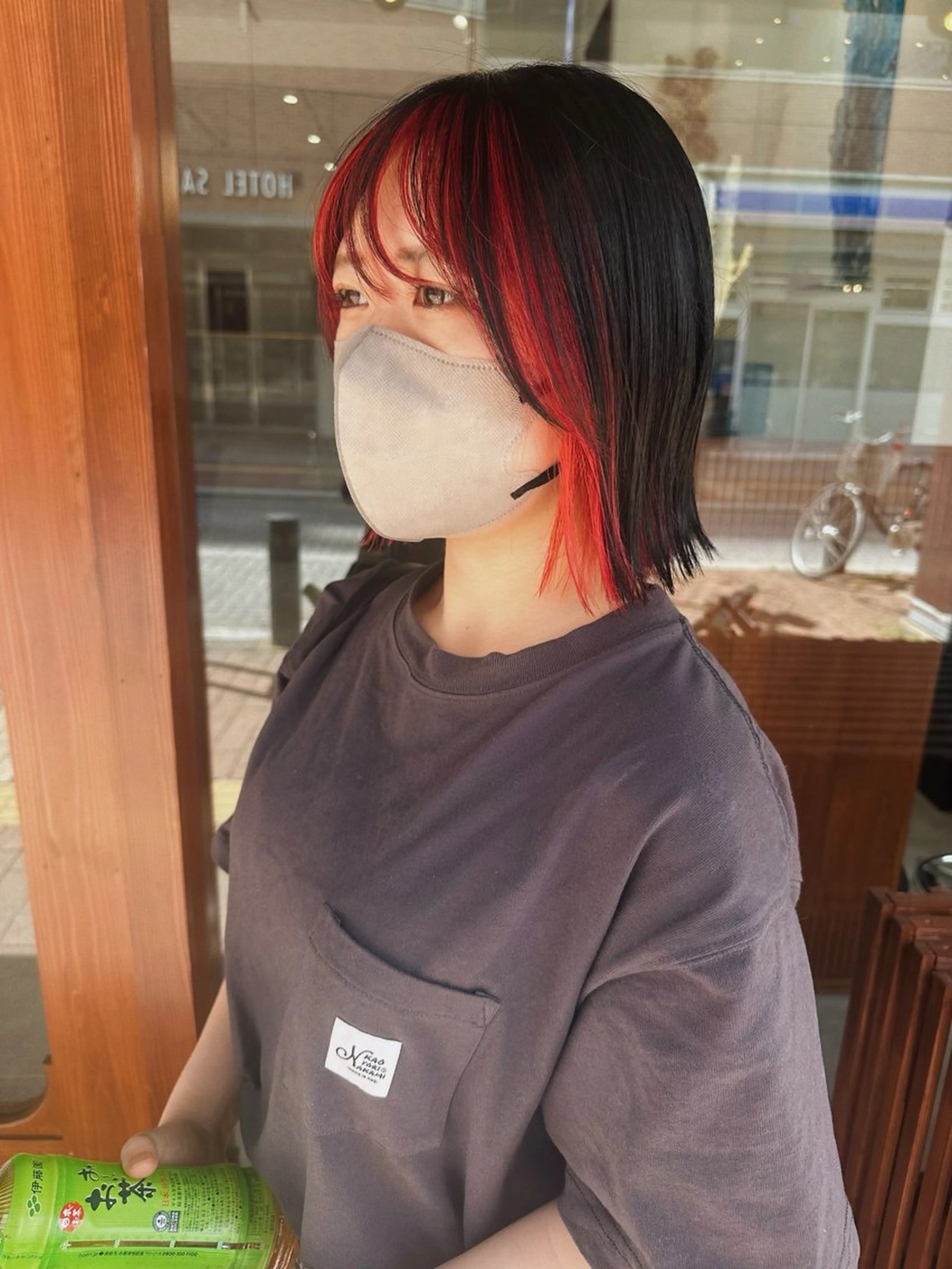 初回限定20%off 💡【透明感🫧ツヤ感up! 】 ケアブリーチカラー＆ カラー ＆ カット ¥19800の写真