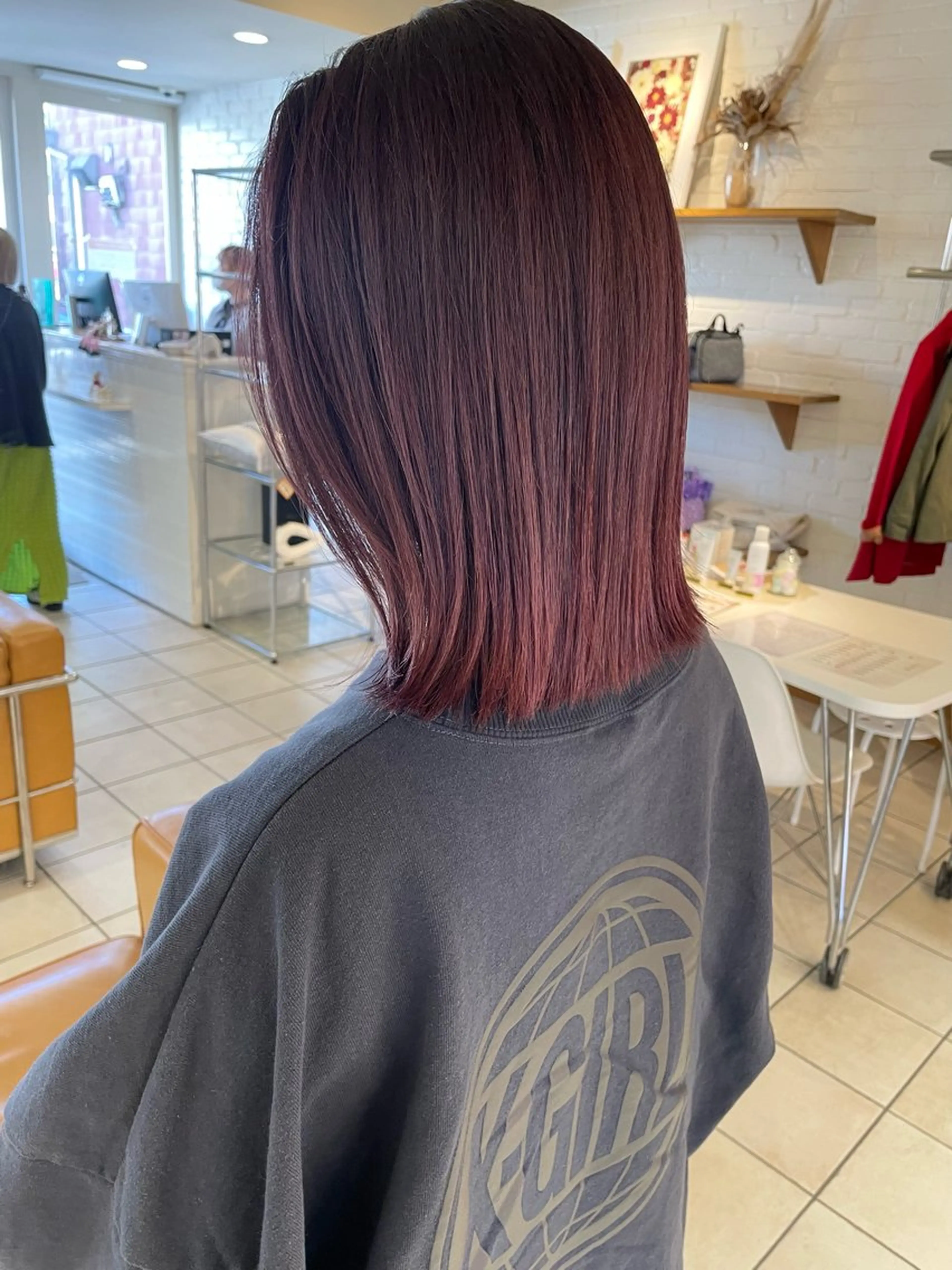 ミディアム 🌿透明感カラー 松本麻里奈🌼のヘアスタイル