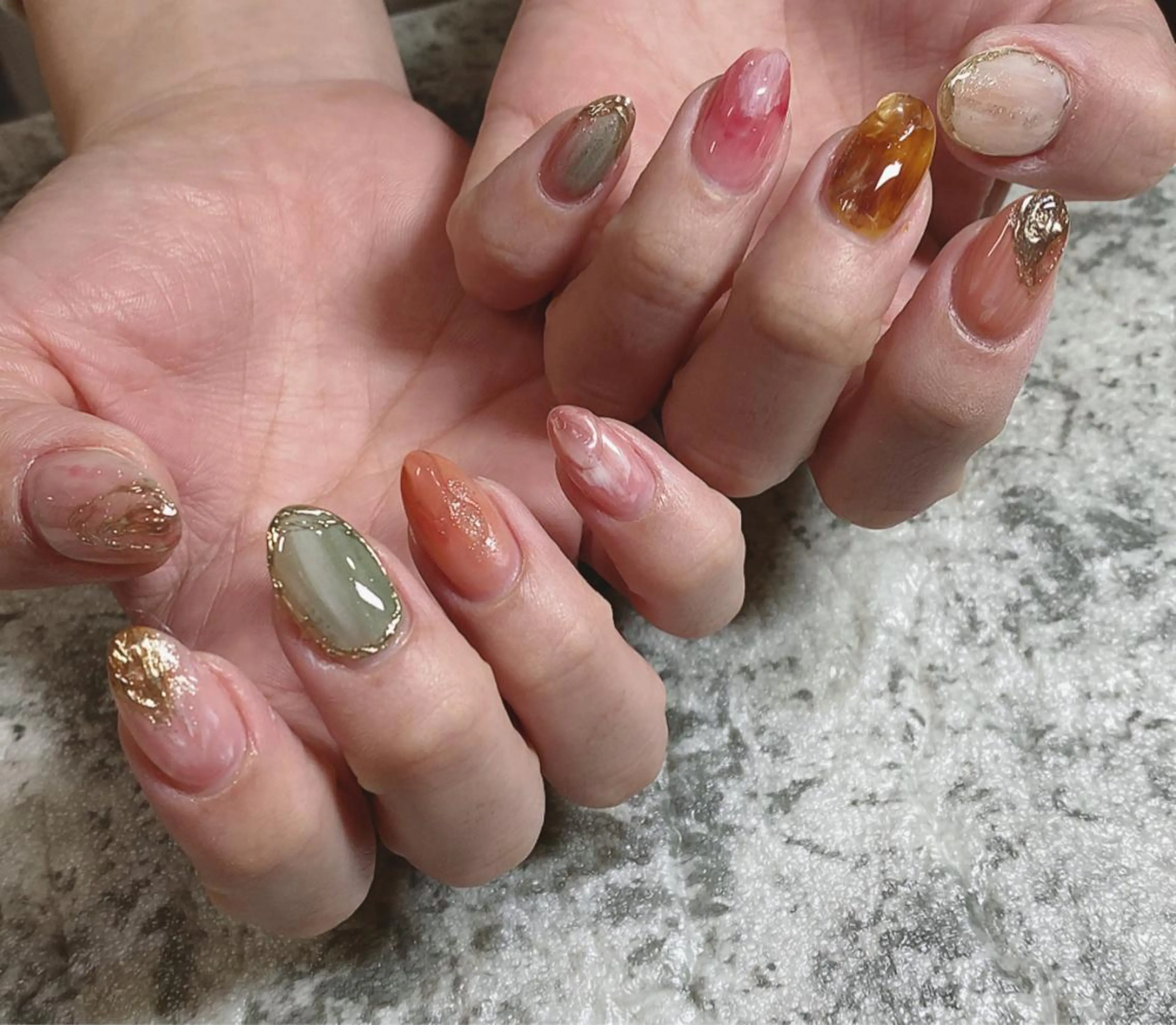 ネイル ハンドネイル あなたの日常へ➕α♪ しろくま nailのネイルデザイン