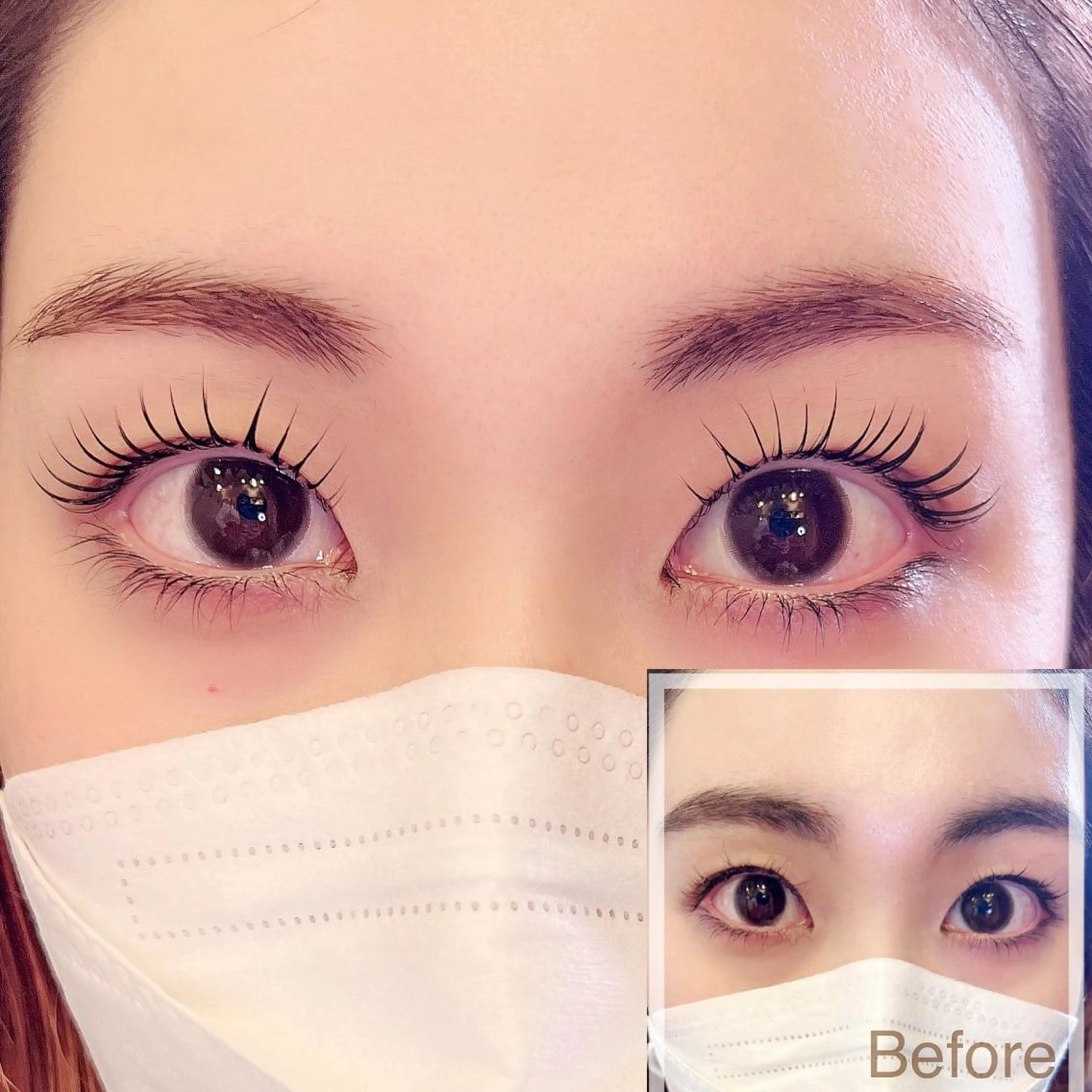 マツエク・マツパ アイブロウ 美崎 美乃のマツエク・マツパデザイン