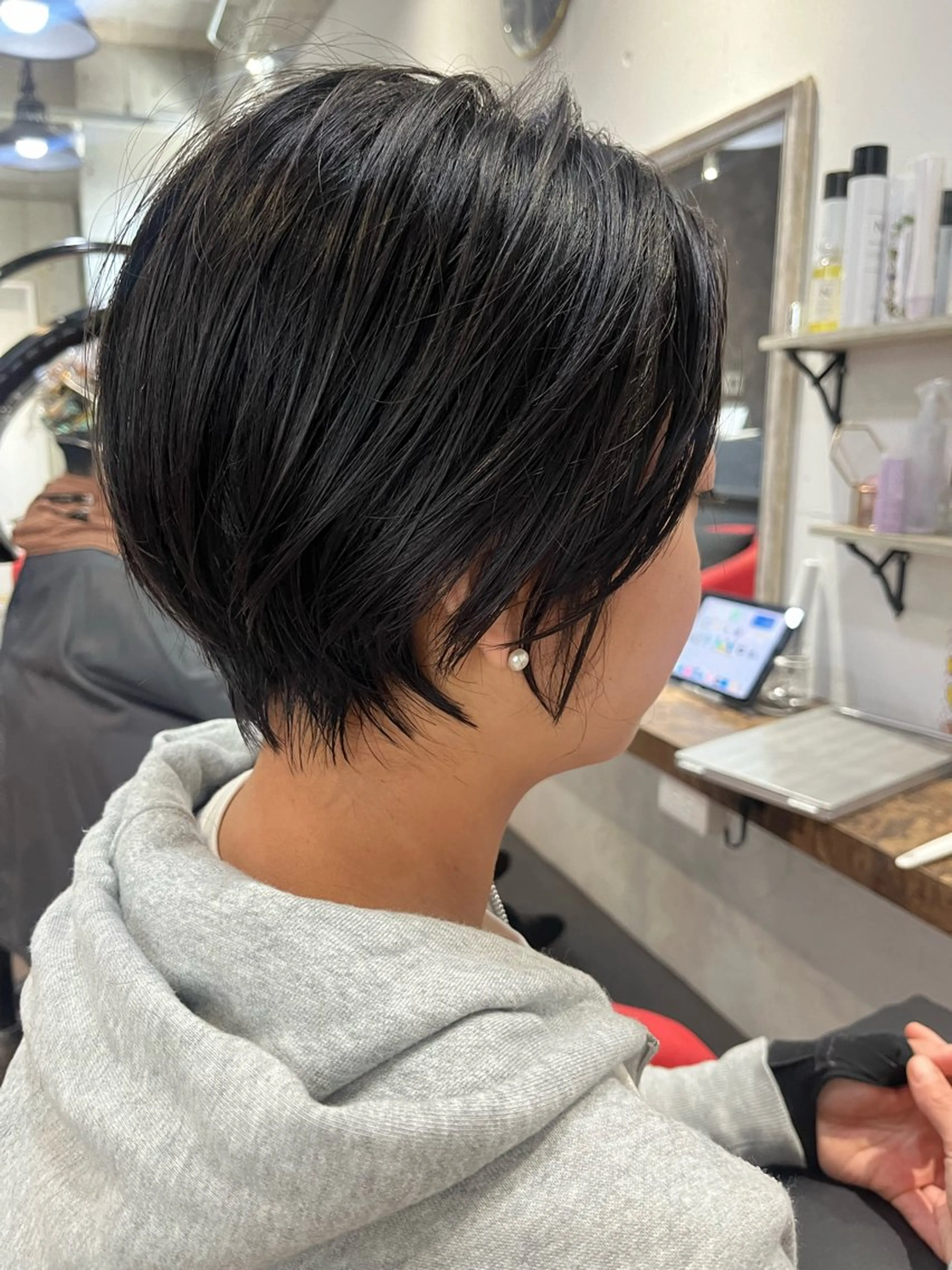 ショート カラー ヘアアレンジ カット 駅チカ【ali'i】 アリイ花崎友美☘のヘアスタイル