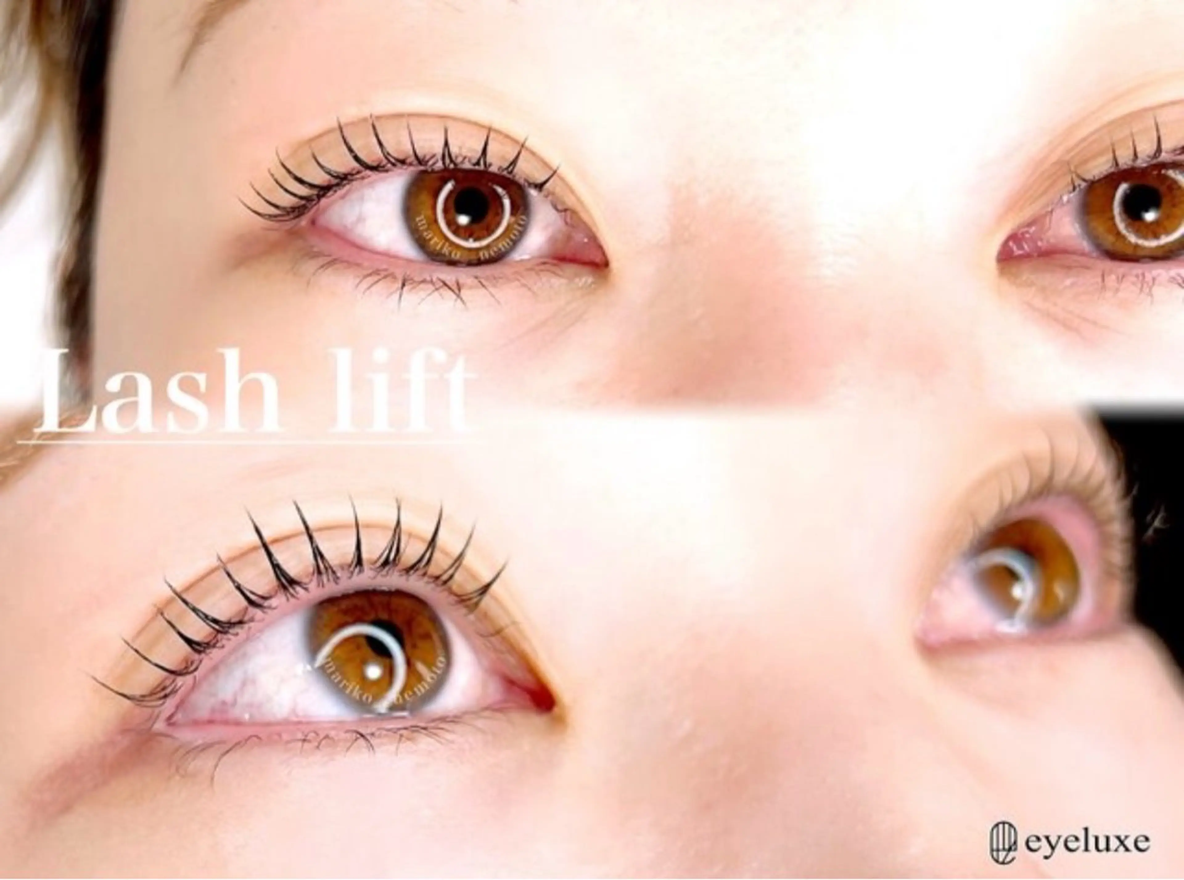 【練習モデル様】まつ毛パーマ(美容液コーティング付き)👀🫧の写真