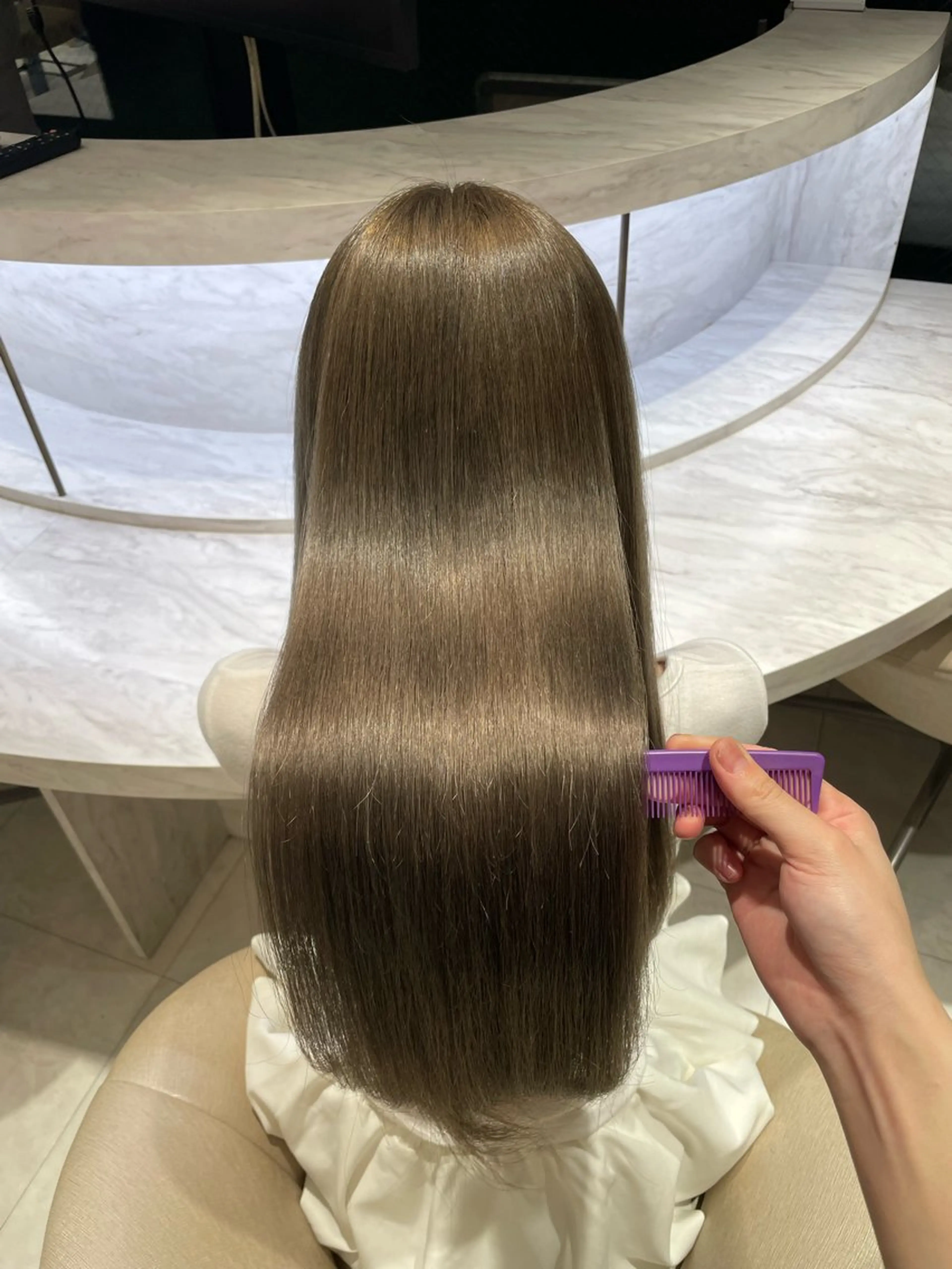 ロング トリートメント 大藤 彩のヘアスタイル