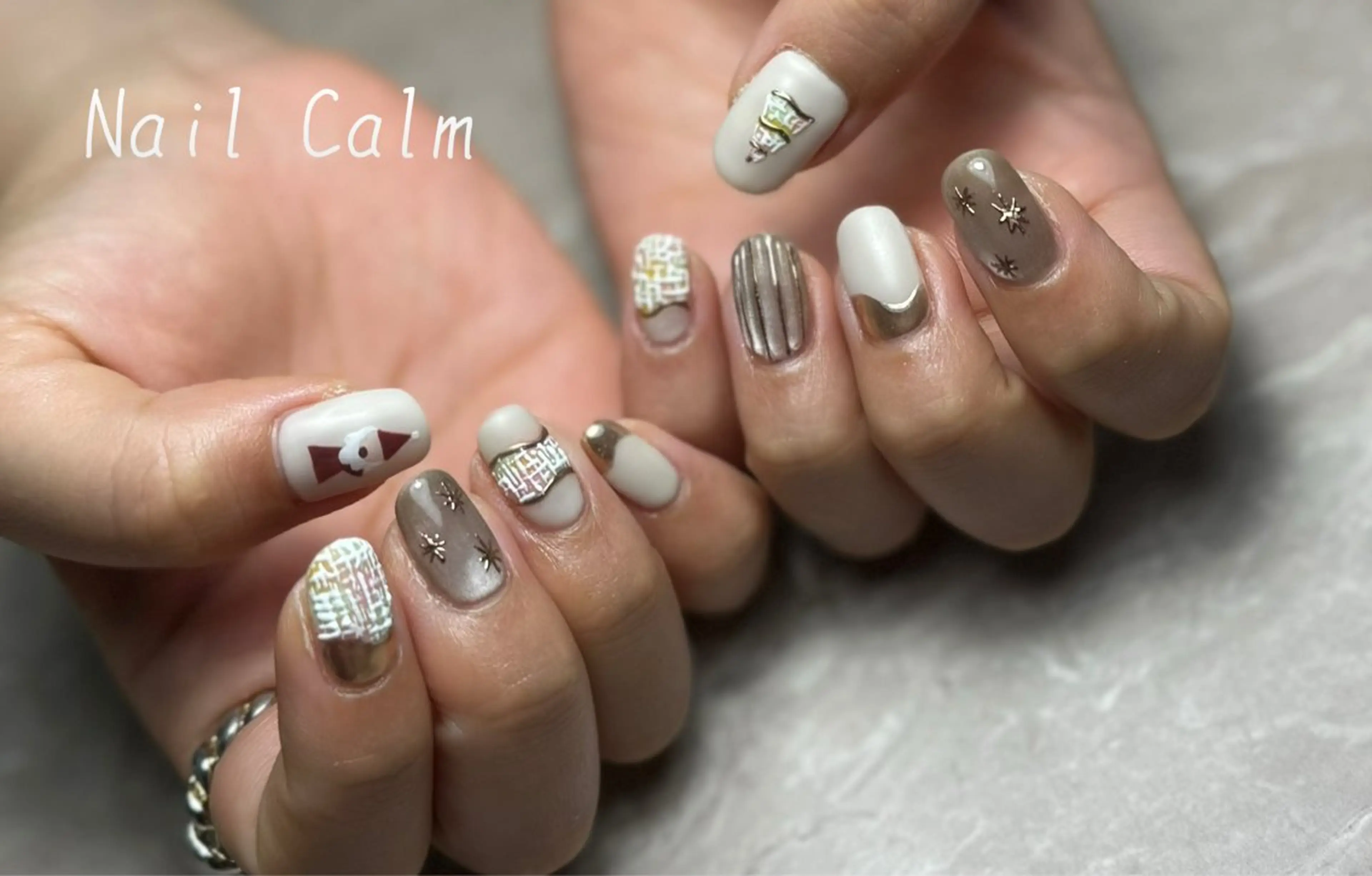 ネイル ハンドネイル プライベートサロン Calmのネイルデザイン