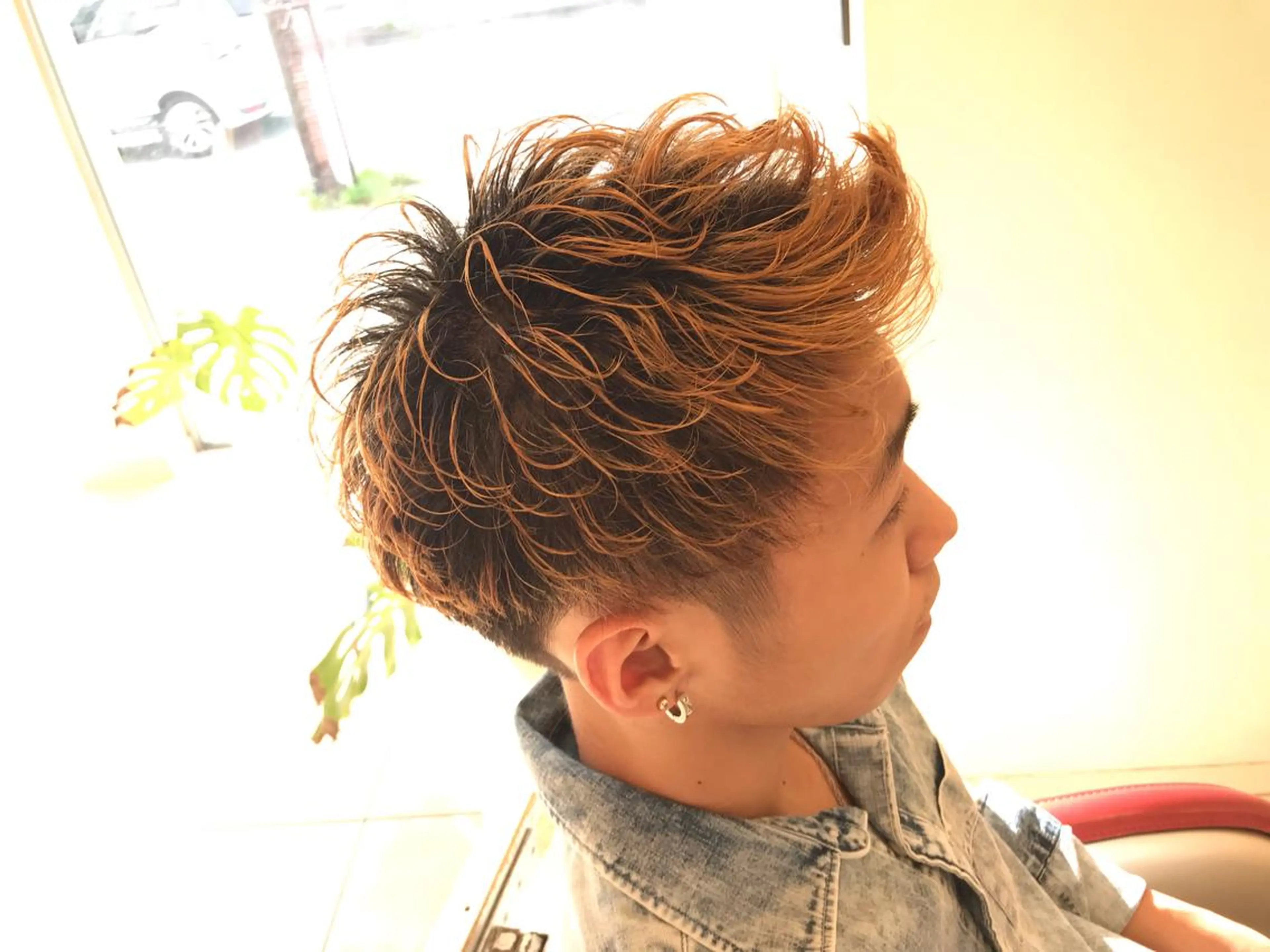 メンズ カット パーマ トリートメント さこだ しょうた 【副店長】のヘアスタイル