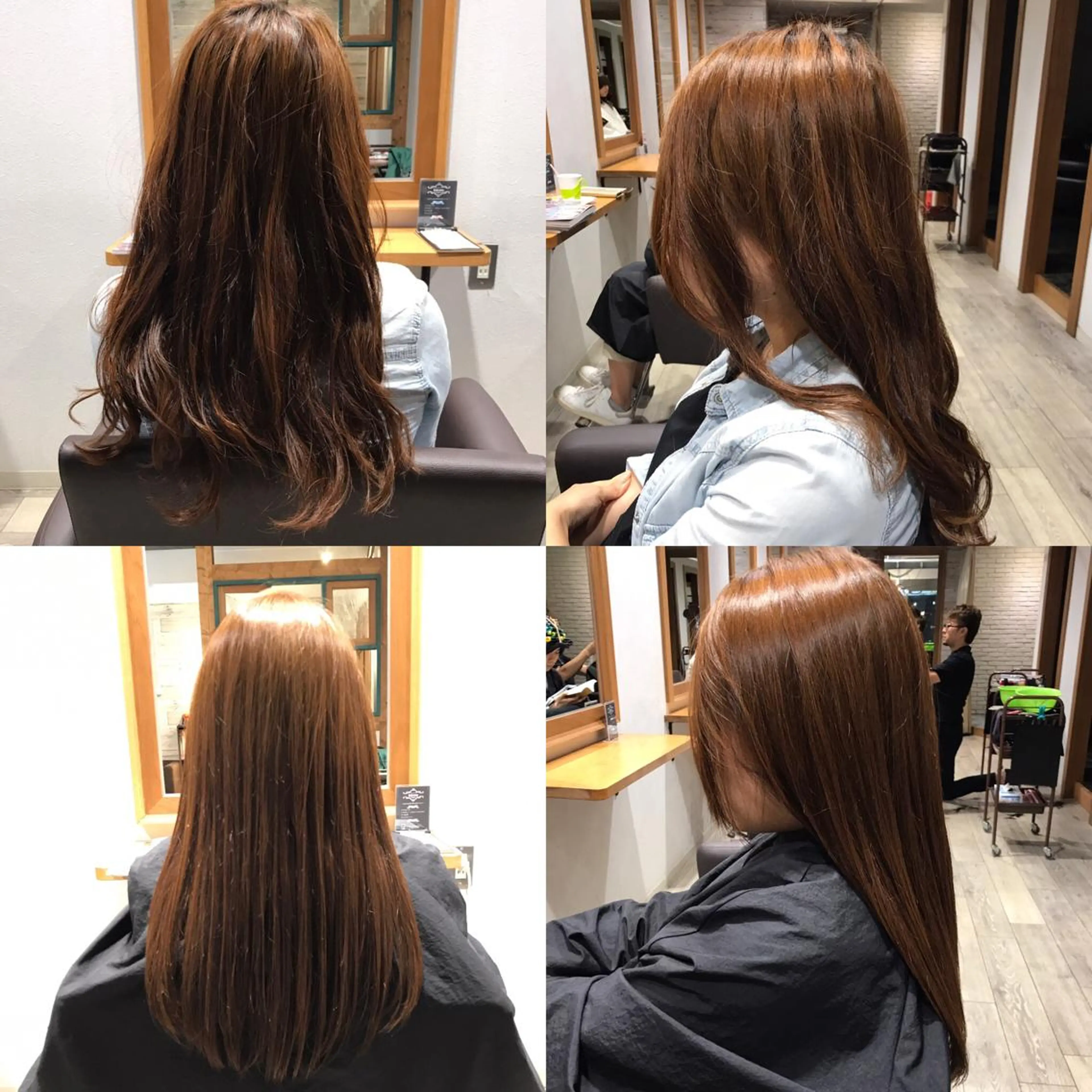 ロング カラー ベージュカラー トリートメント TELA HAIR 幕張本郷店　千尋のヘアスタイル