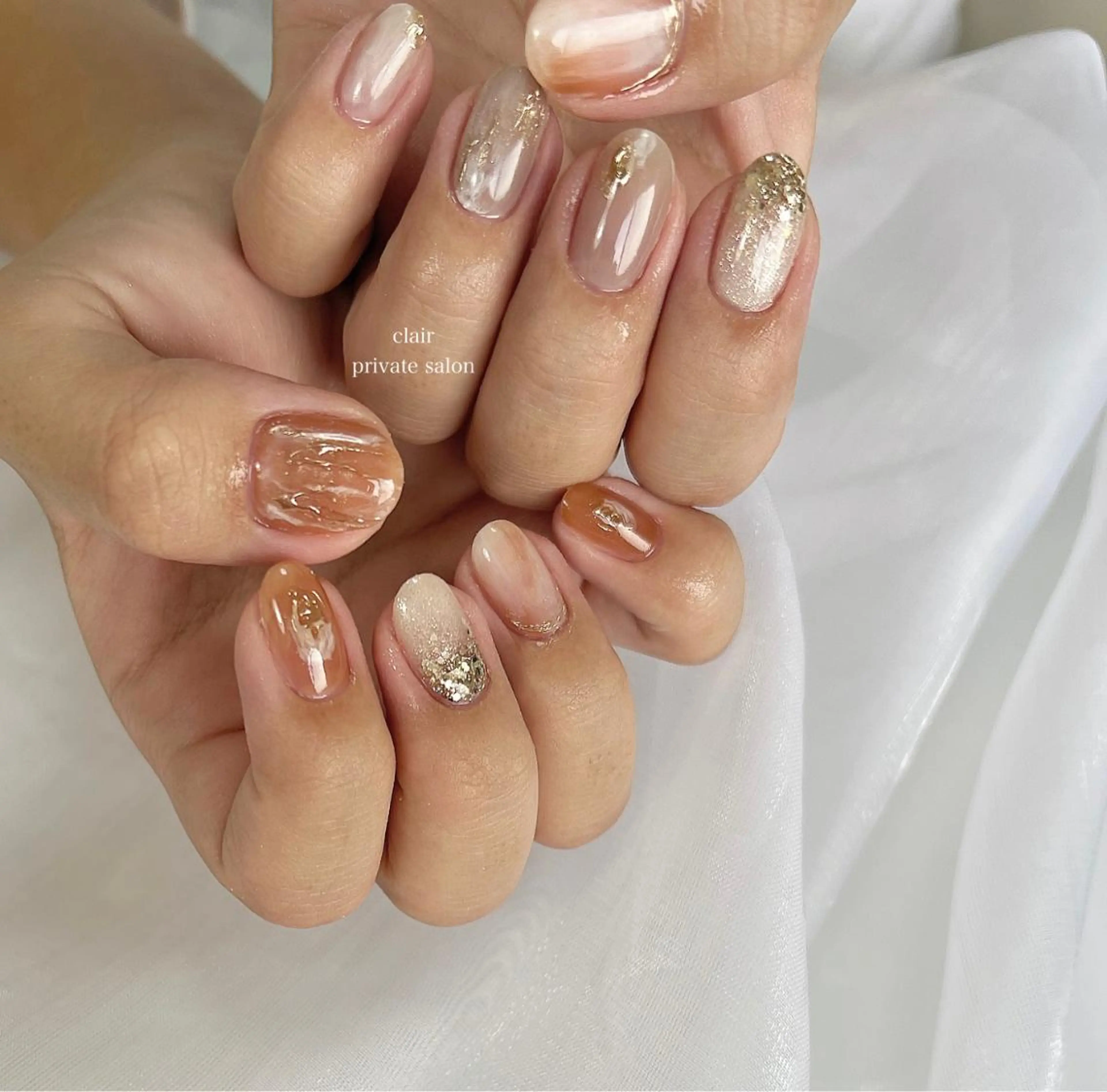 ネイル ハンドネイル ハンドケア nail salon una.のネイルデザイン