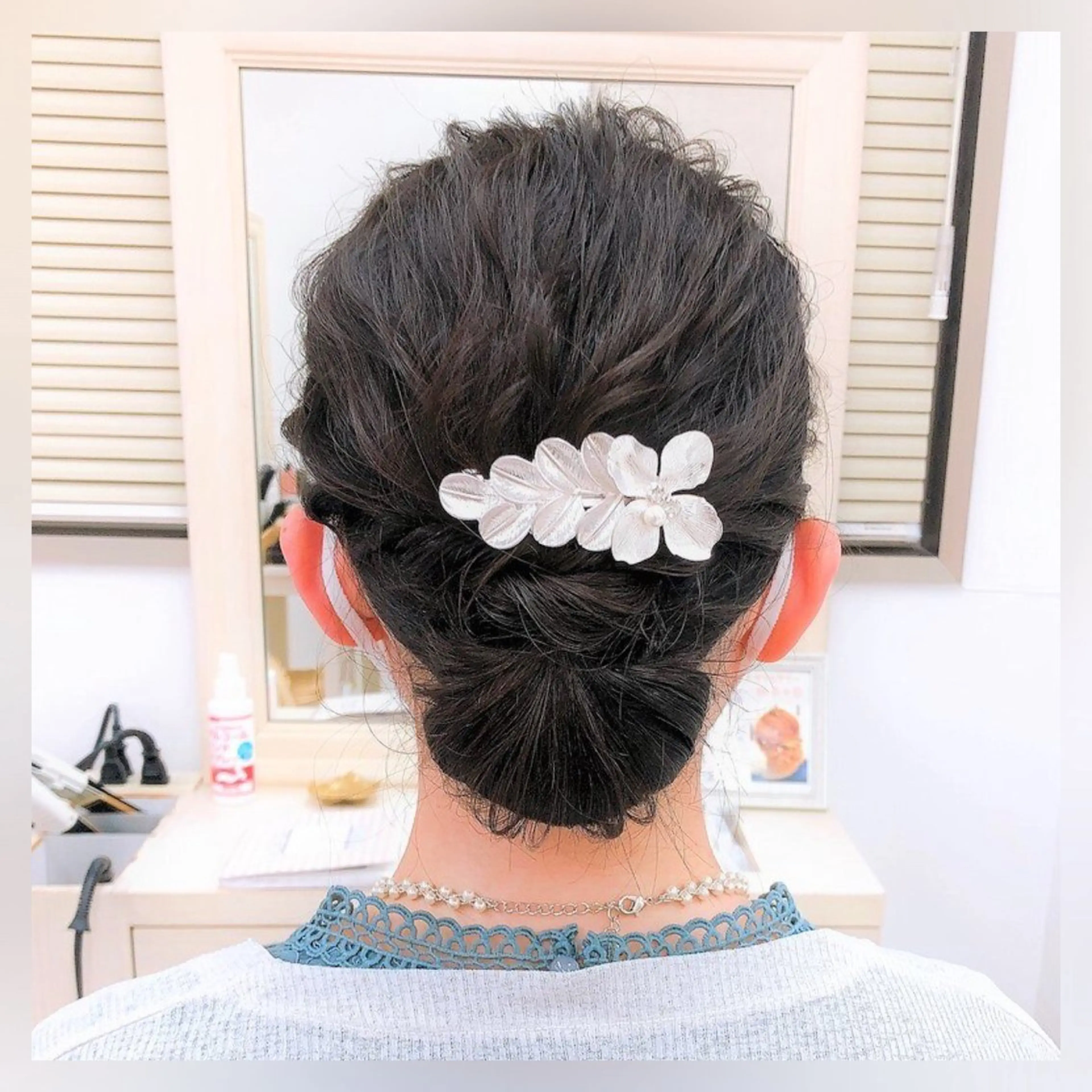 ヘアアレンジ 似合わせヘアメイク 💐オダギリチアキのヘアスタイル