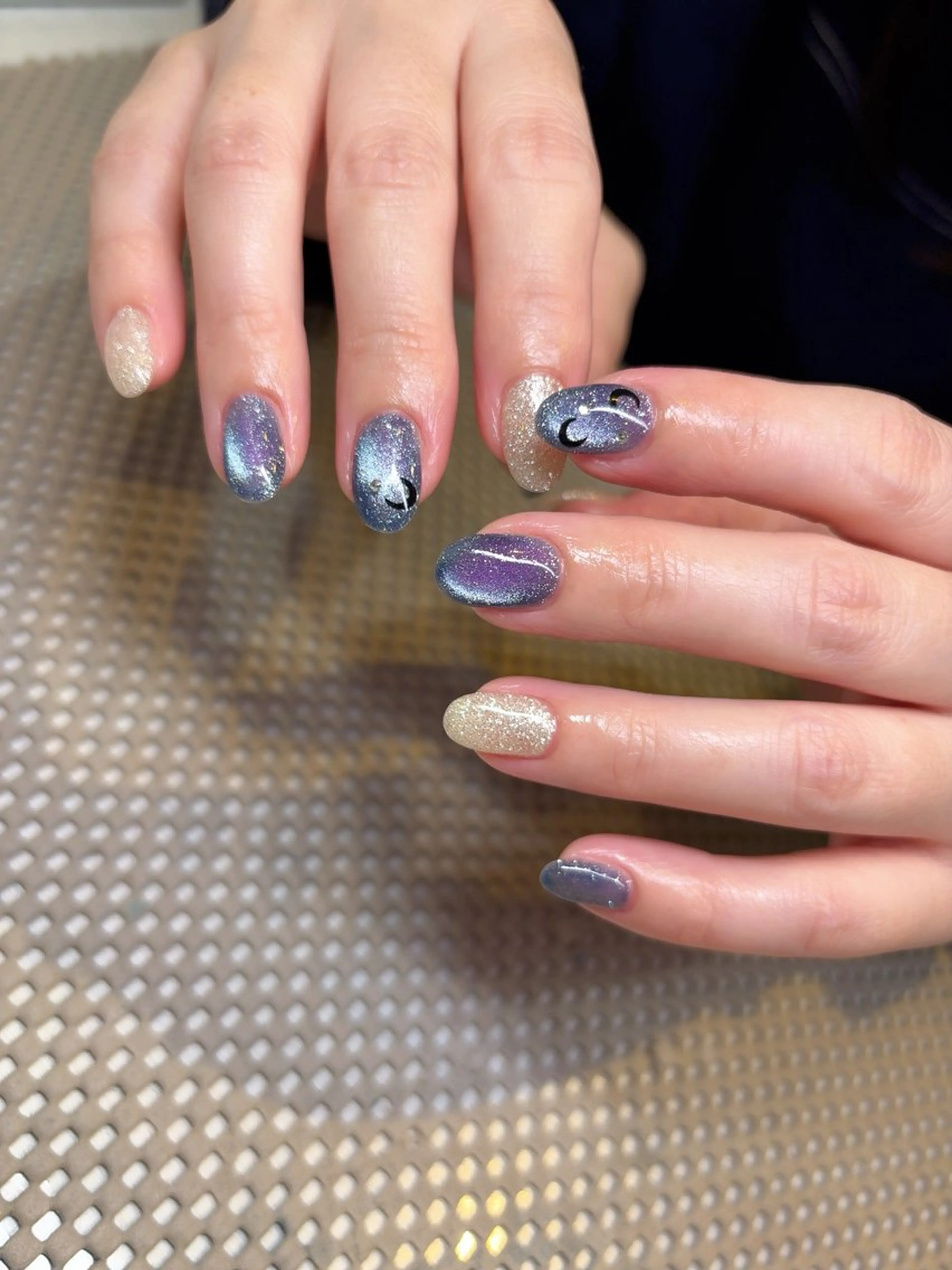 ネイル マグネットネイル ハンドネイル ハンドケア laviebelle norikoのネイルデザイン