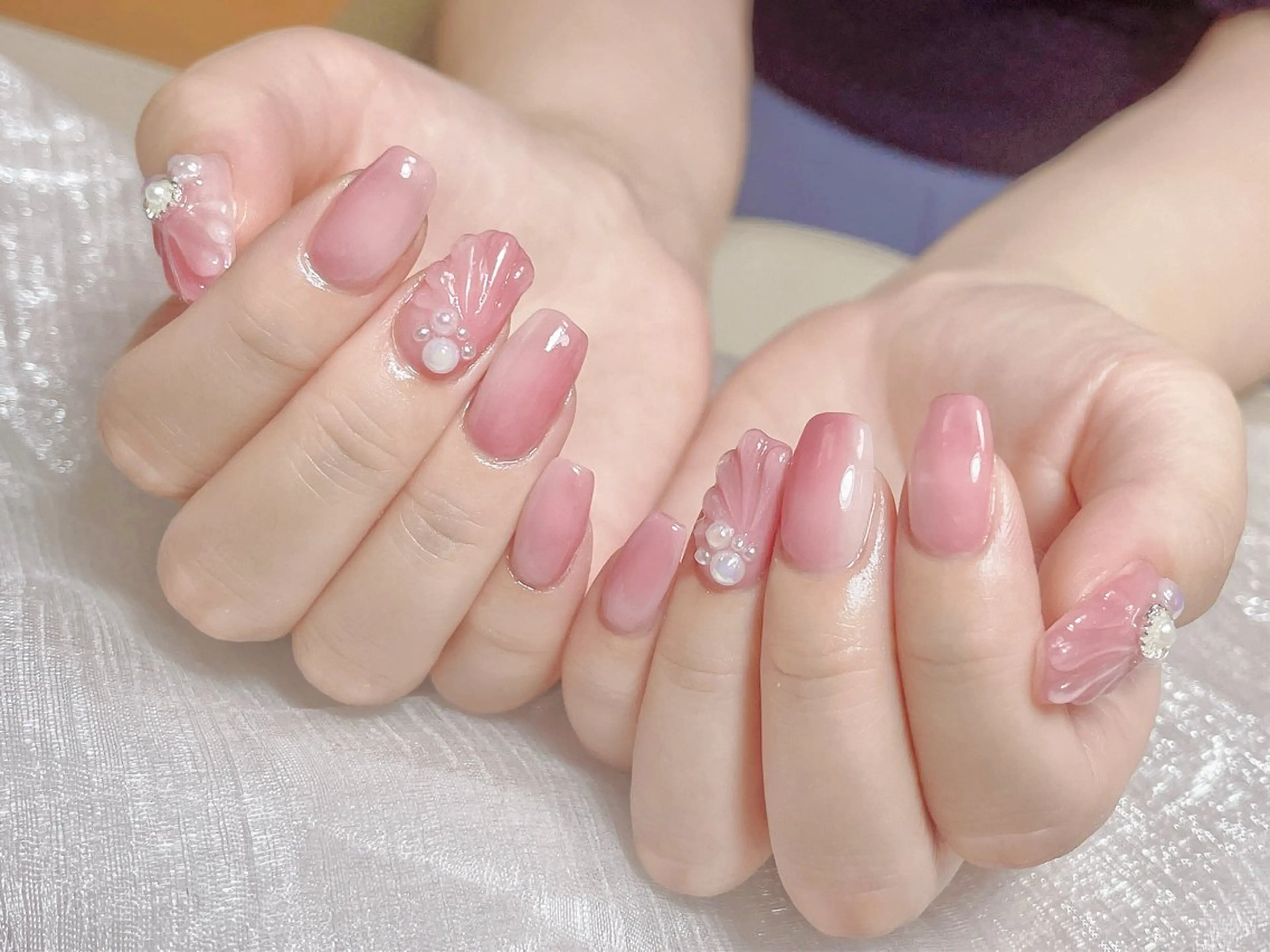 ネイル ハンドネイル 🎀ネイルサロン エクラYUI🎀のネイルデザイン