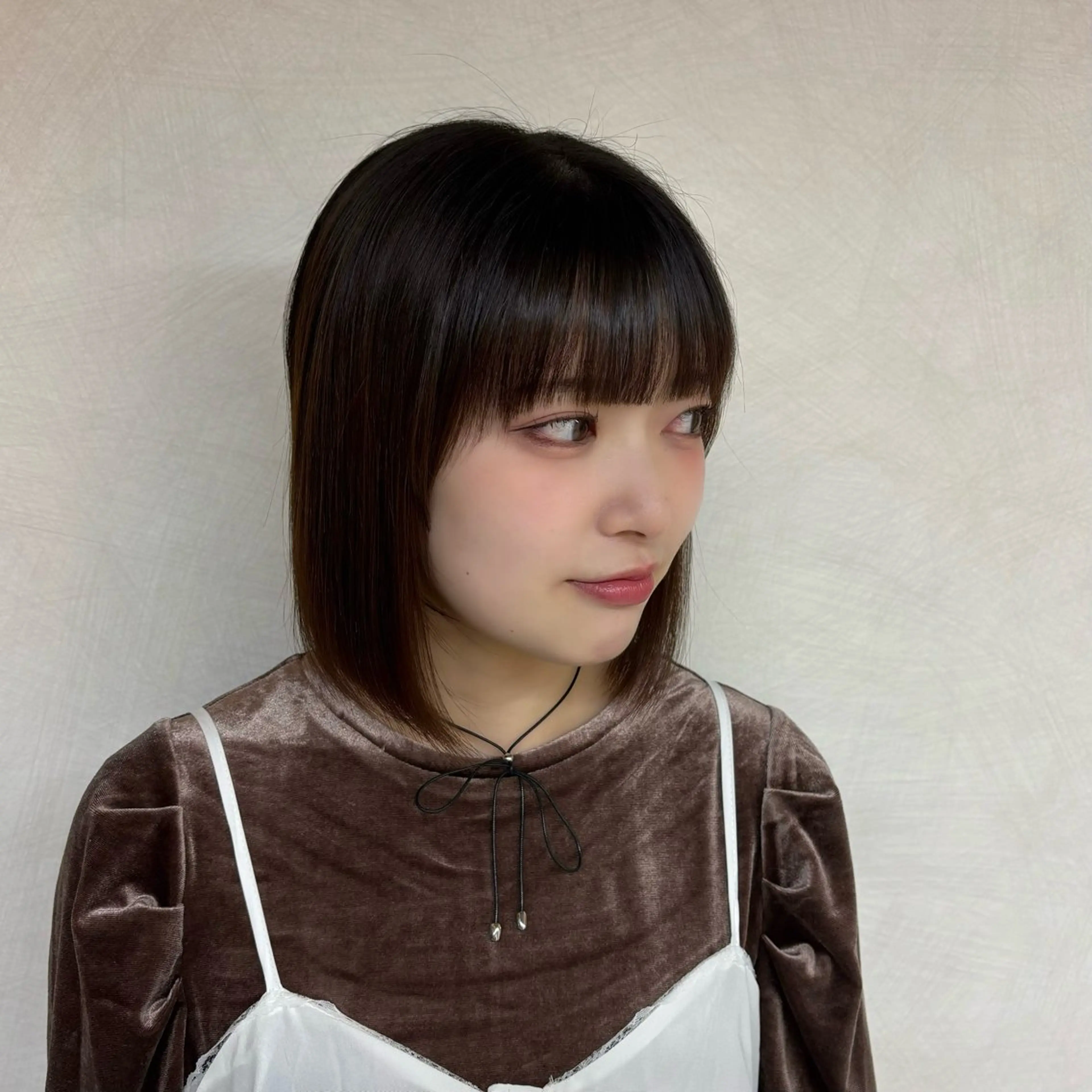 ミディアム 🎼レイヤー/透明感 カラー/nene♬のヘアスタイル