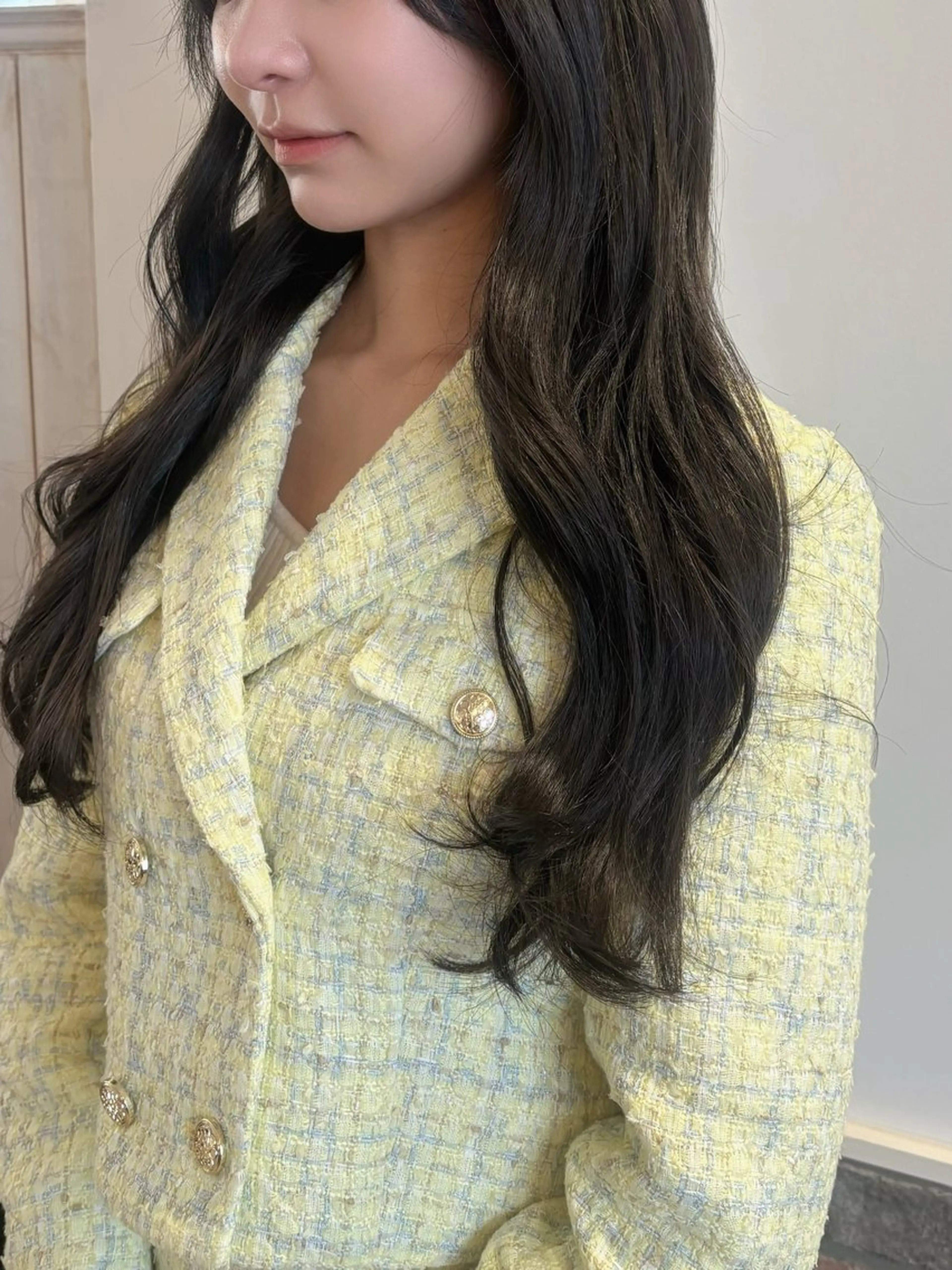 ロング レイヤーカット ローレイヤー カット ヘアカラー 棚橋 光海のマツエク・マツパデザイン