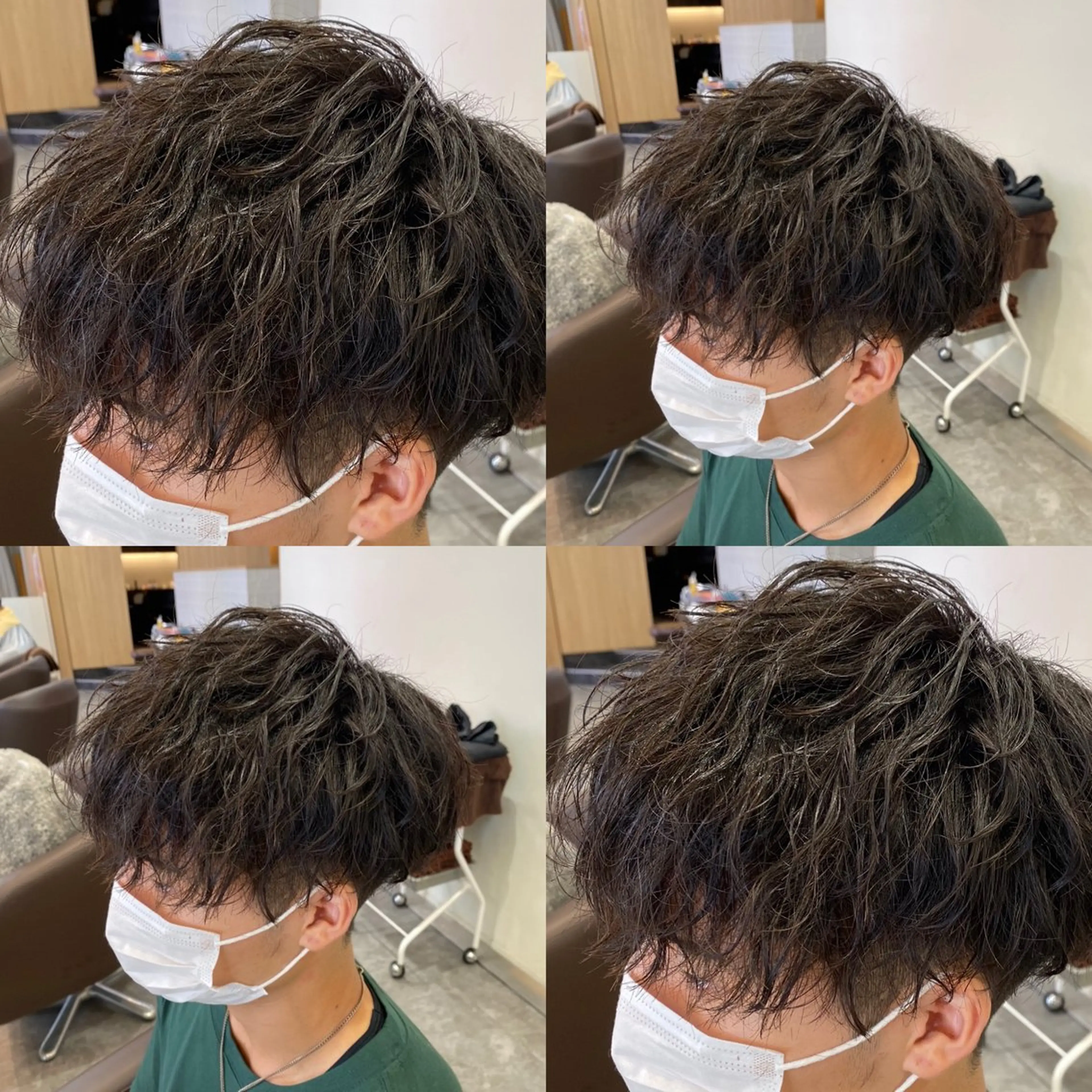パーマ メンズ メンズ特化LIBER 石川玲央のヘアスタイル