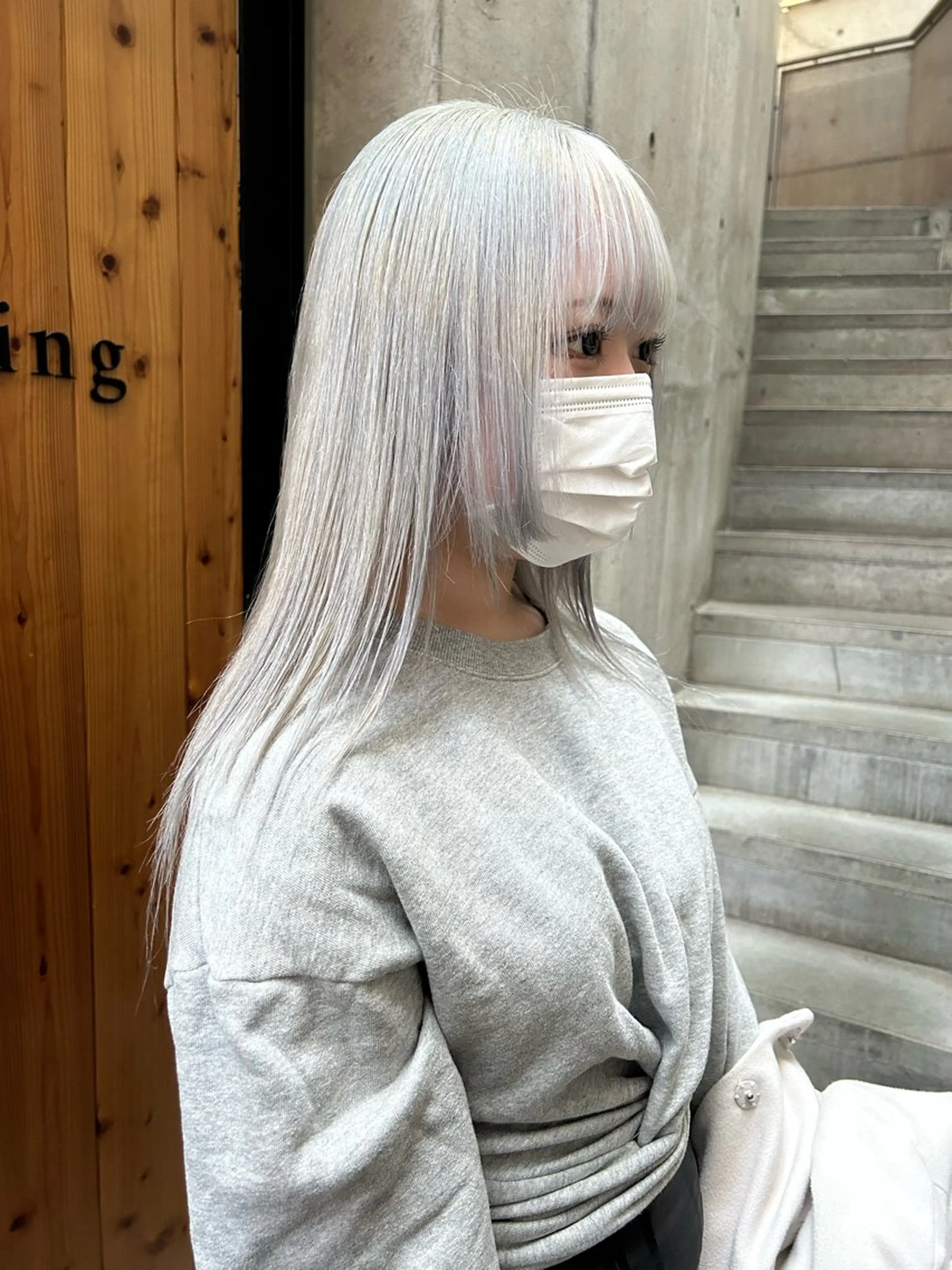 セミロング カラー ヘアカラー メンズ多数⚡ブリーチ 特化💚Acchonのヘアスタイル