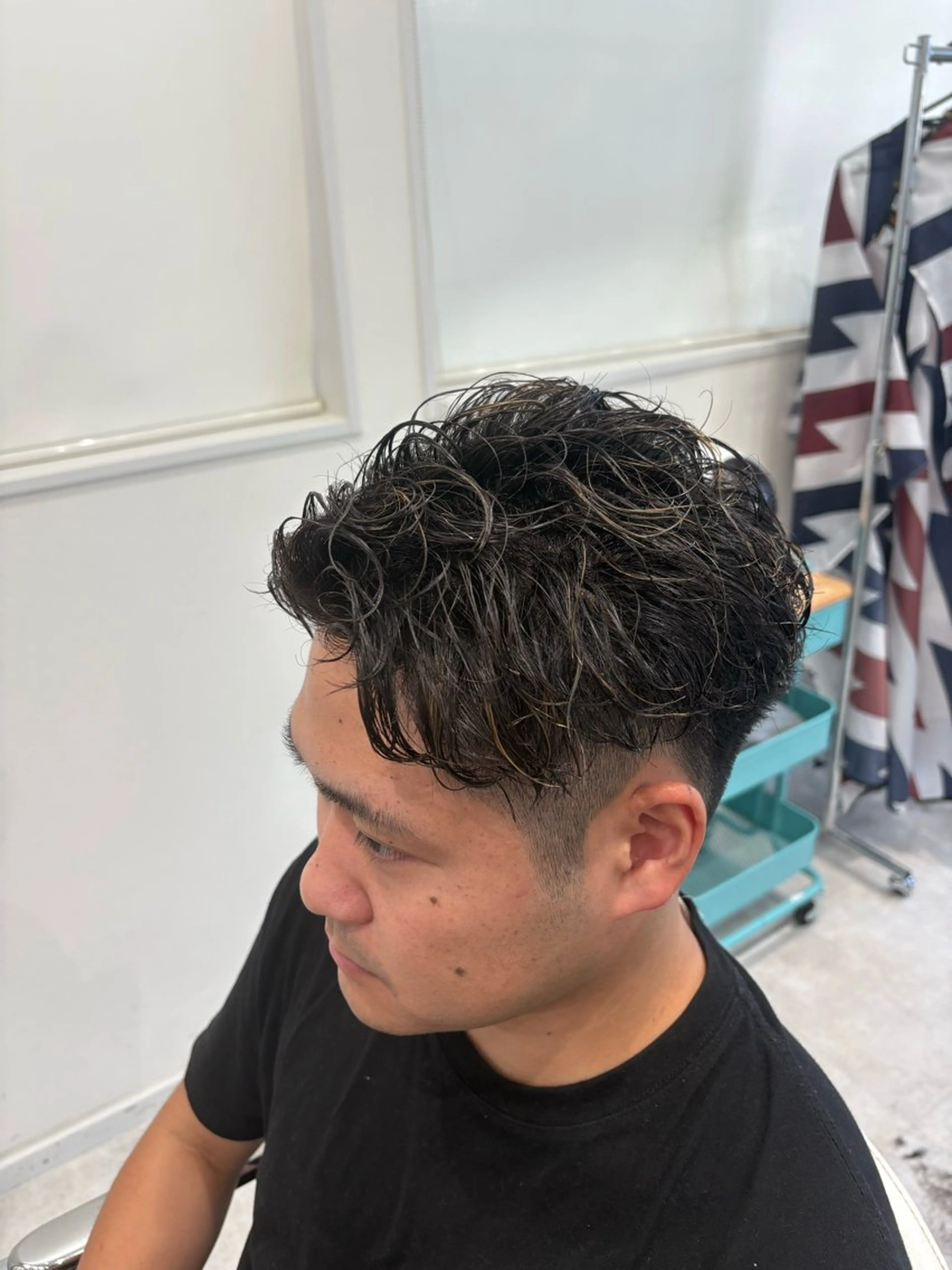 ショート メンズ カット 本間 颯太のヘアスタイル