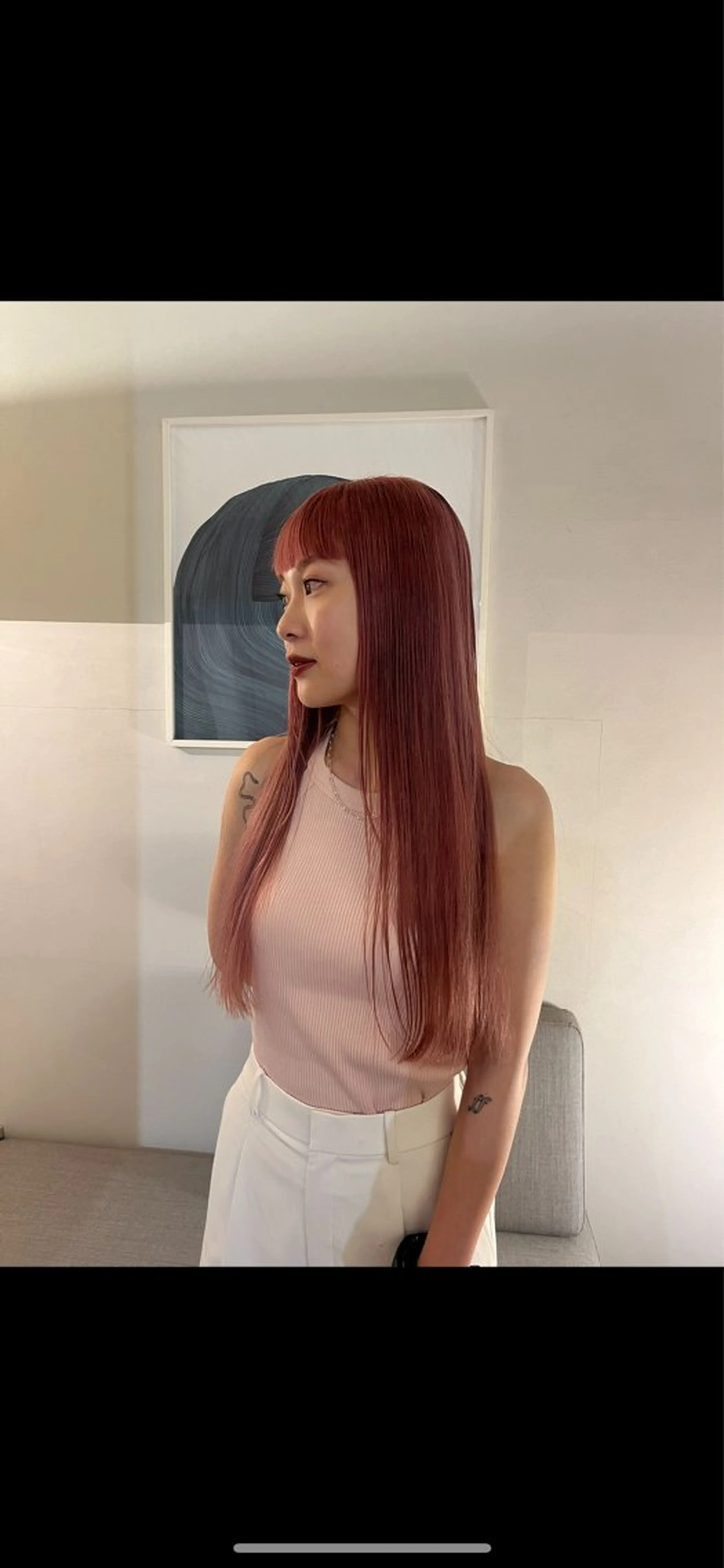 ロング カラー ヘアカラー yoshihama sumireのヘアスタイル