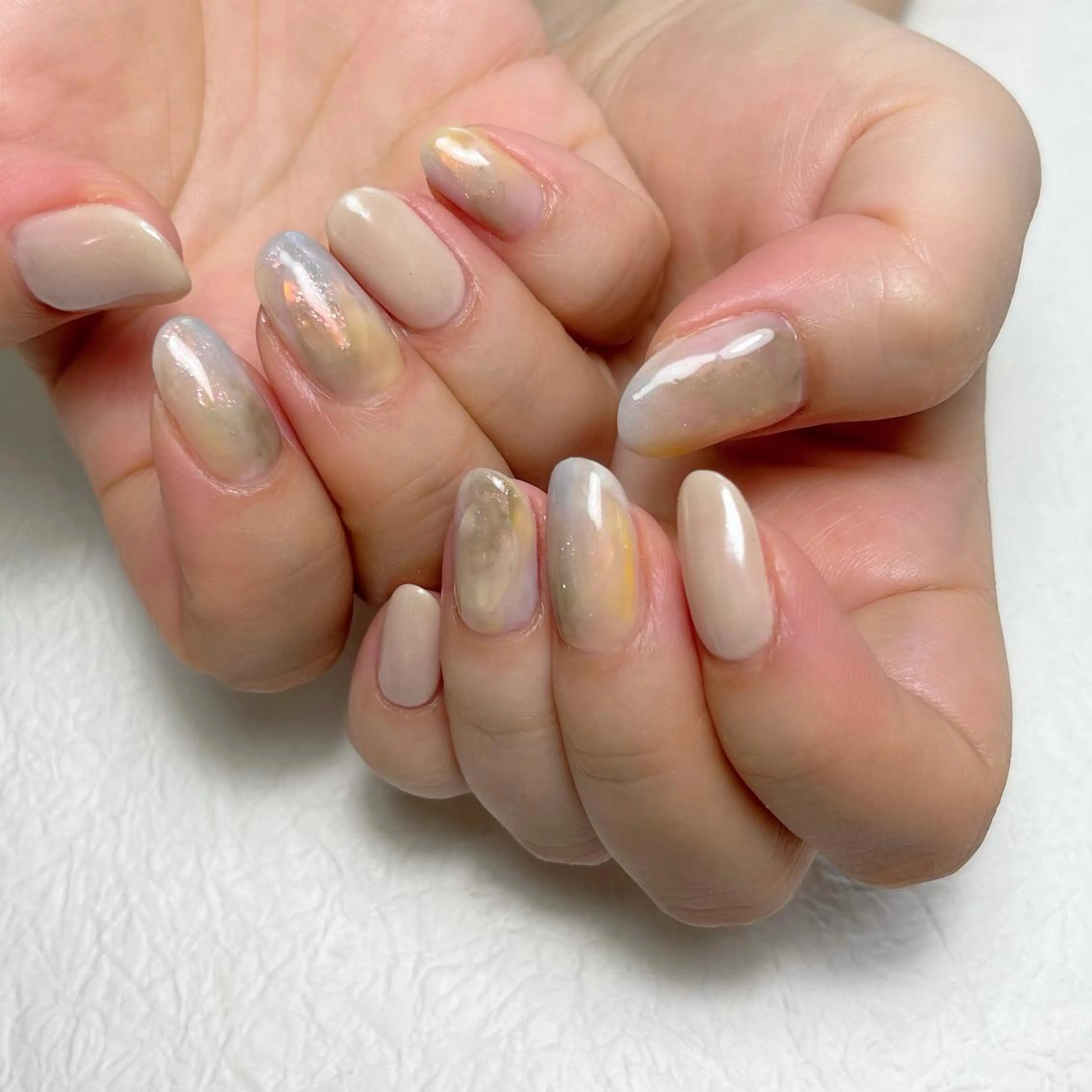 ネイル ニュアンスネイル シンプルネイル Y nail なんば堀江店のネイルデザイン