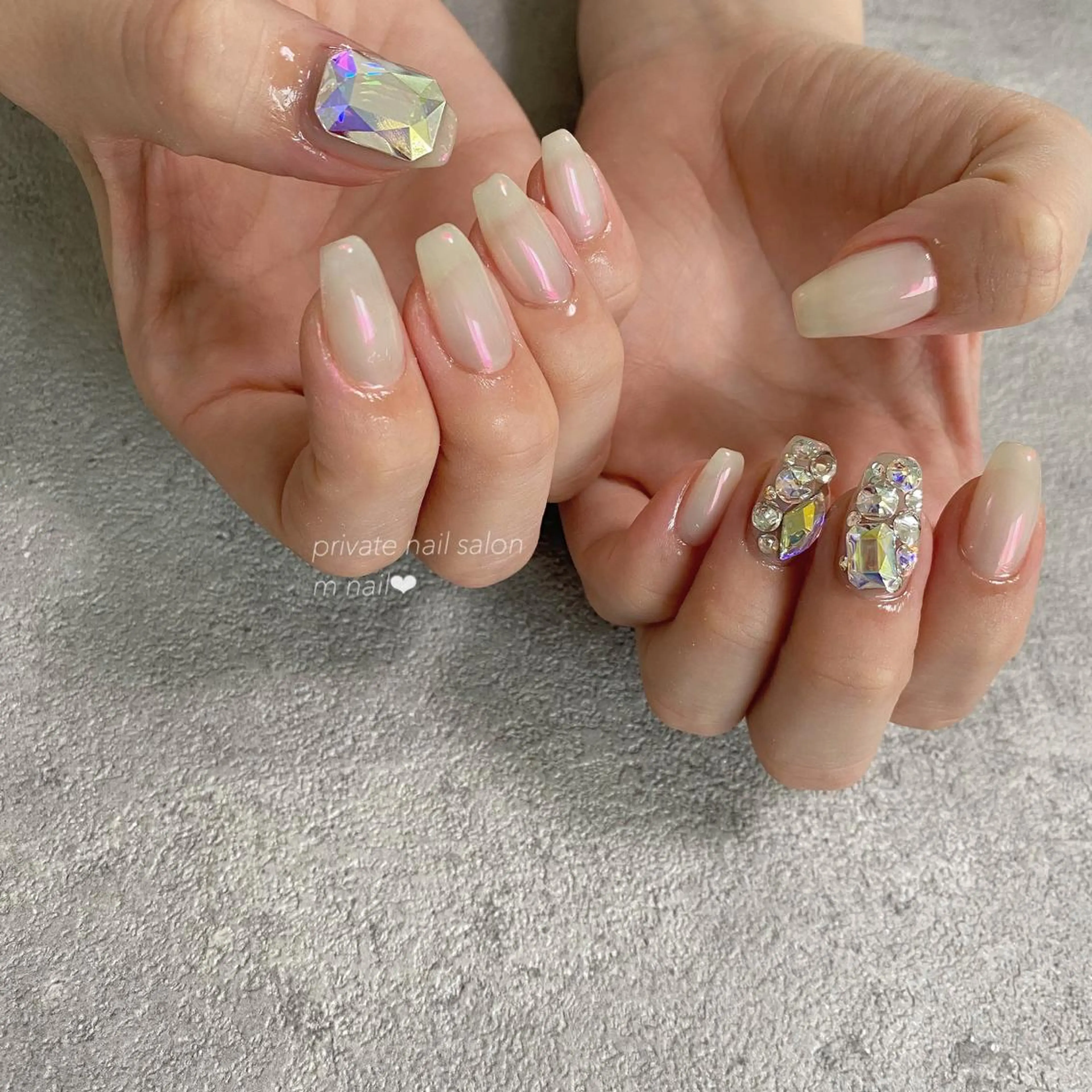 ネイル 韓国ネイル ハンドネイル 小河原 舞のネイルデザイン