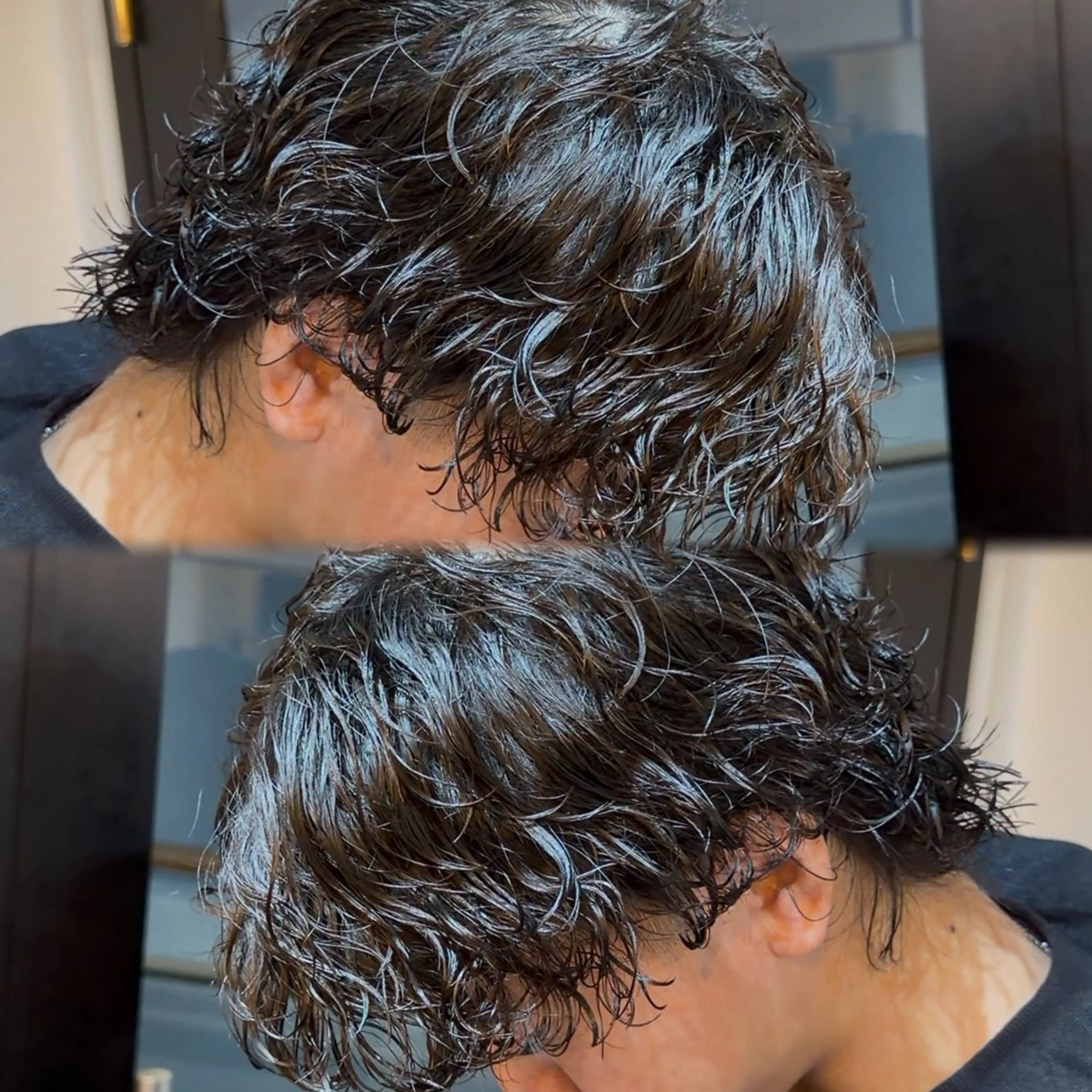 パーマ メンズ マッシュ メンズパーマ カット パーマ メンズ特化/ショート /ツイスパ/結希のヘアスタイル