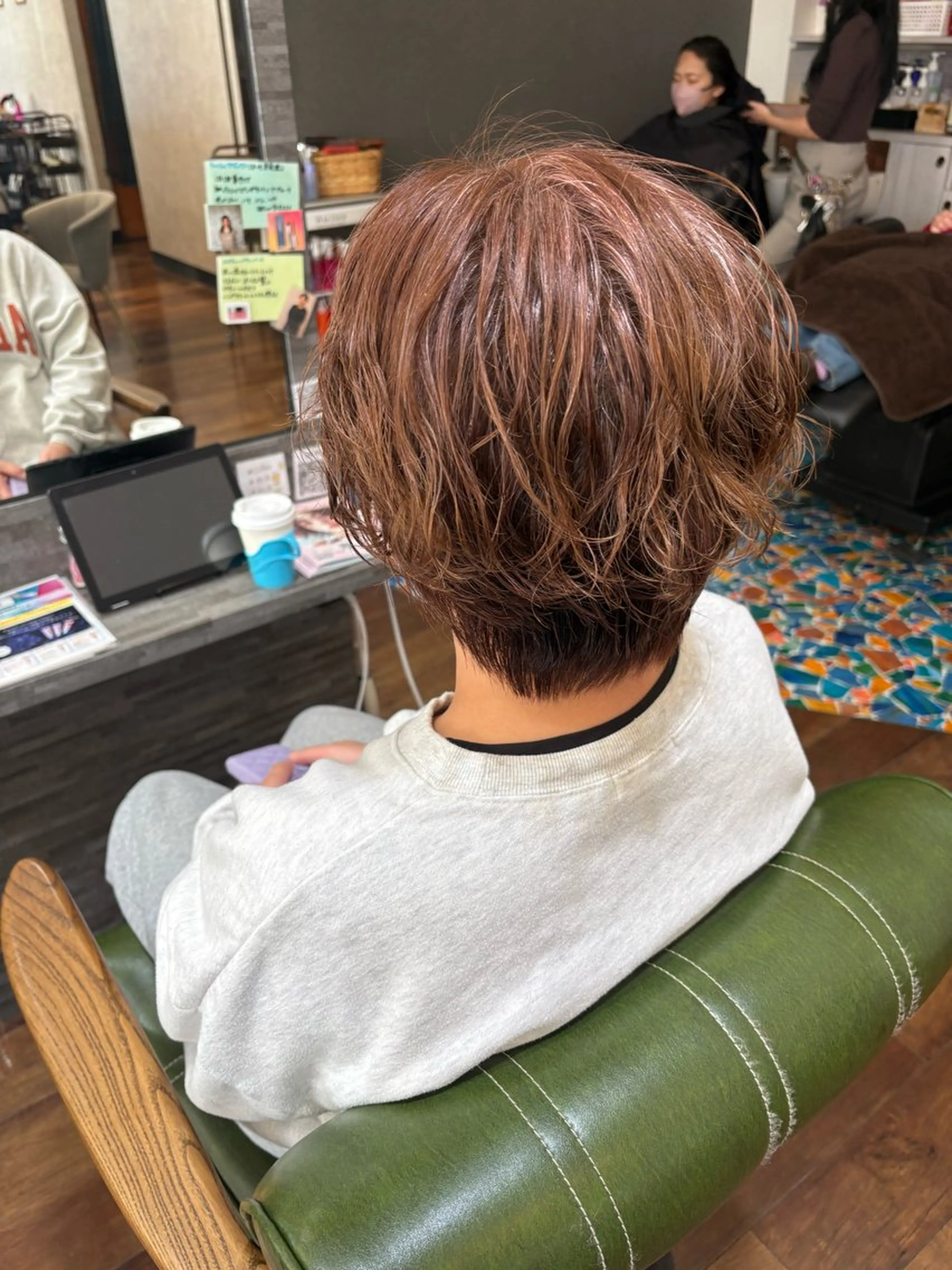 【⠀モデル  】パーマ➕カットの写真