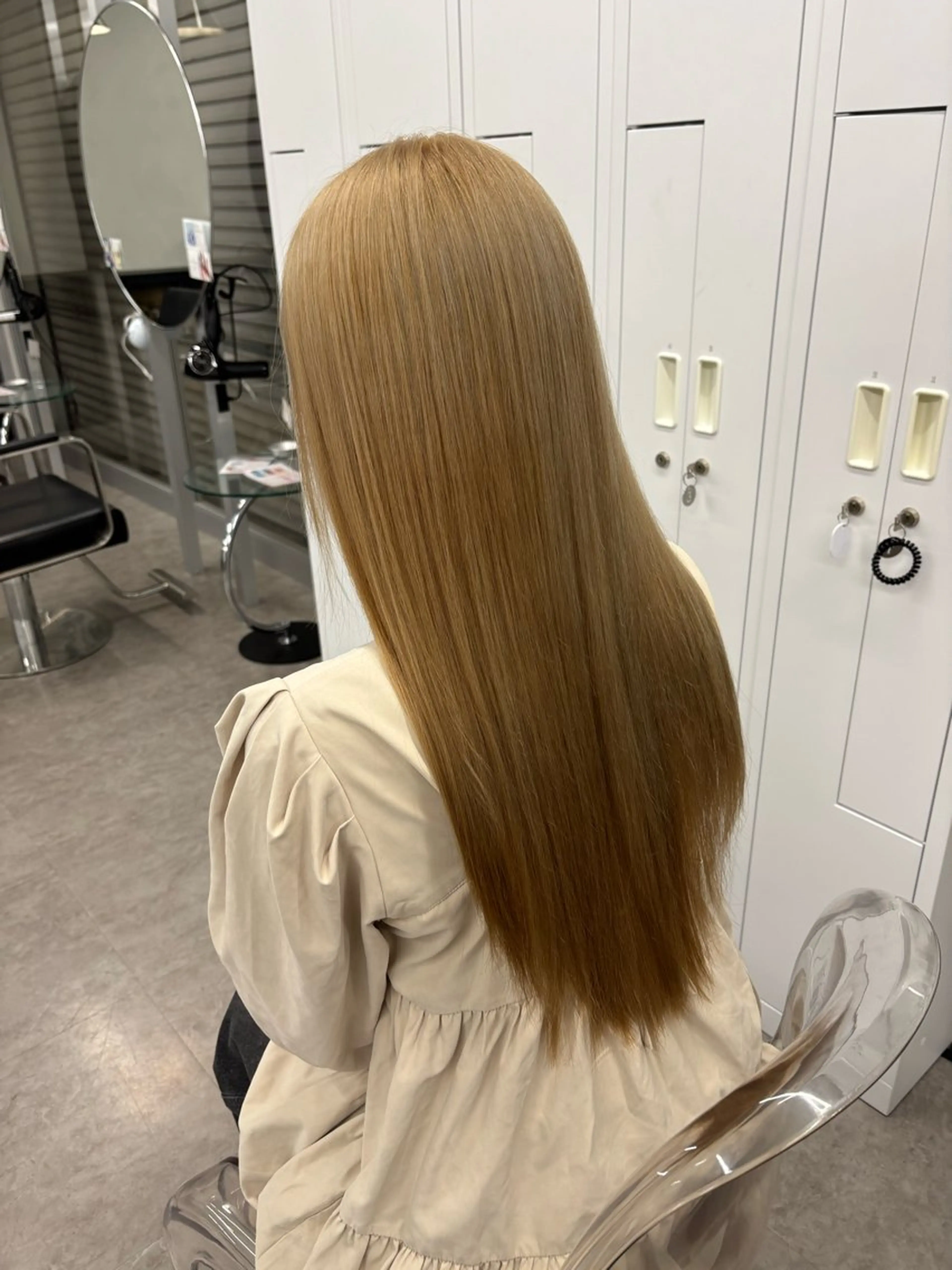 ロング 長谷川 日南のヘアスタイル