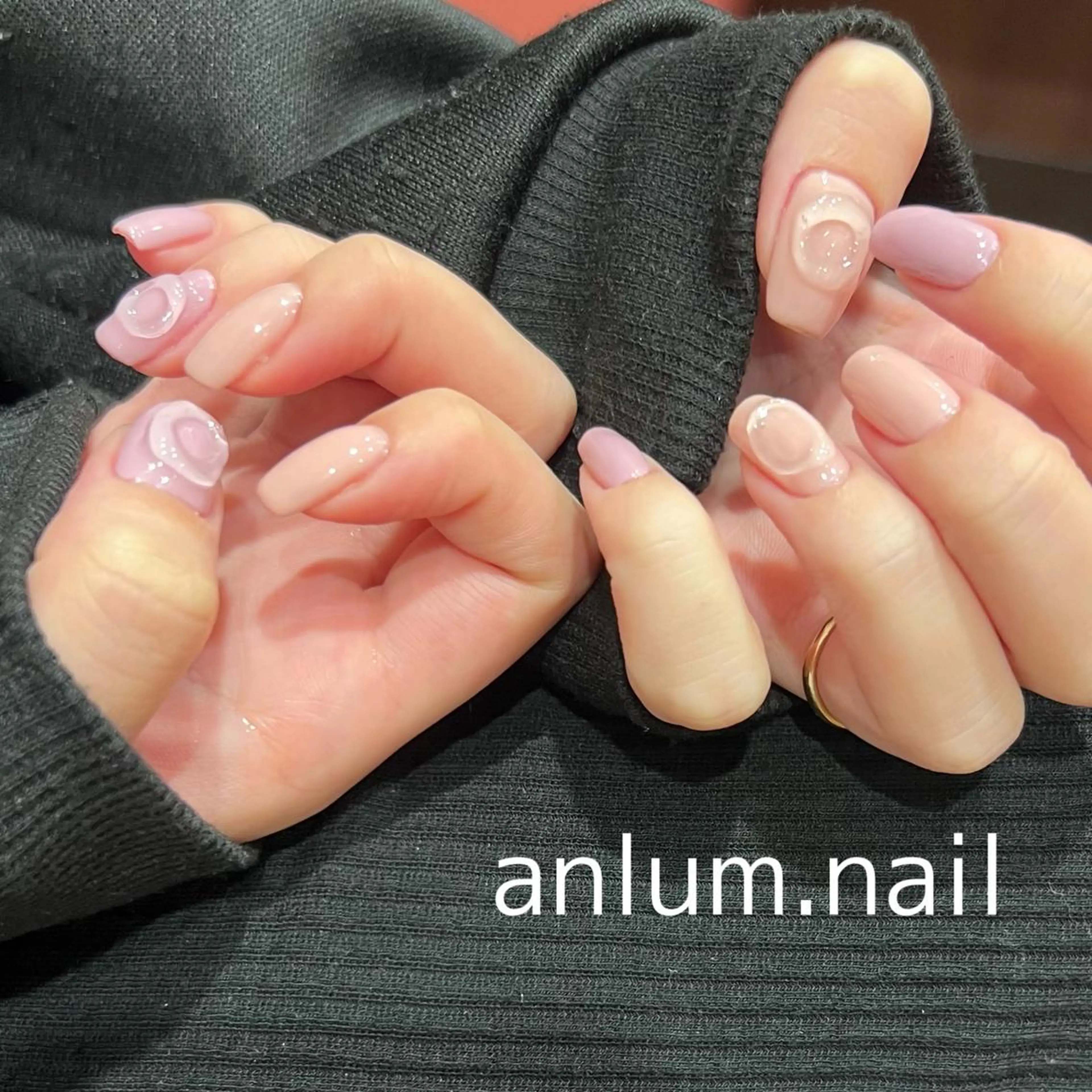 ネイル ハンドネイル anlum.nail shuriのネイルデザイン