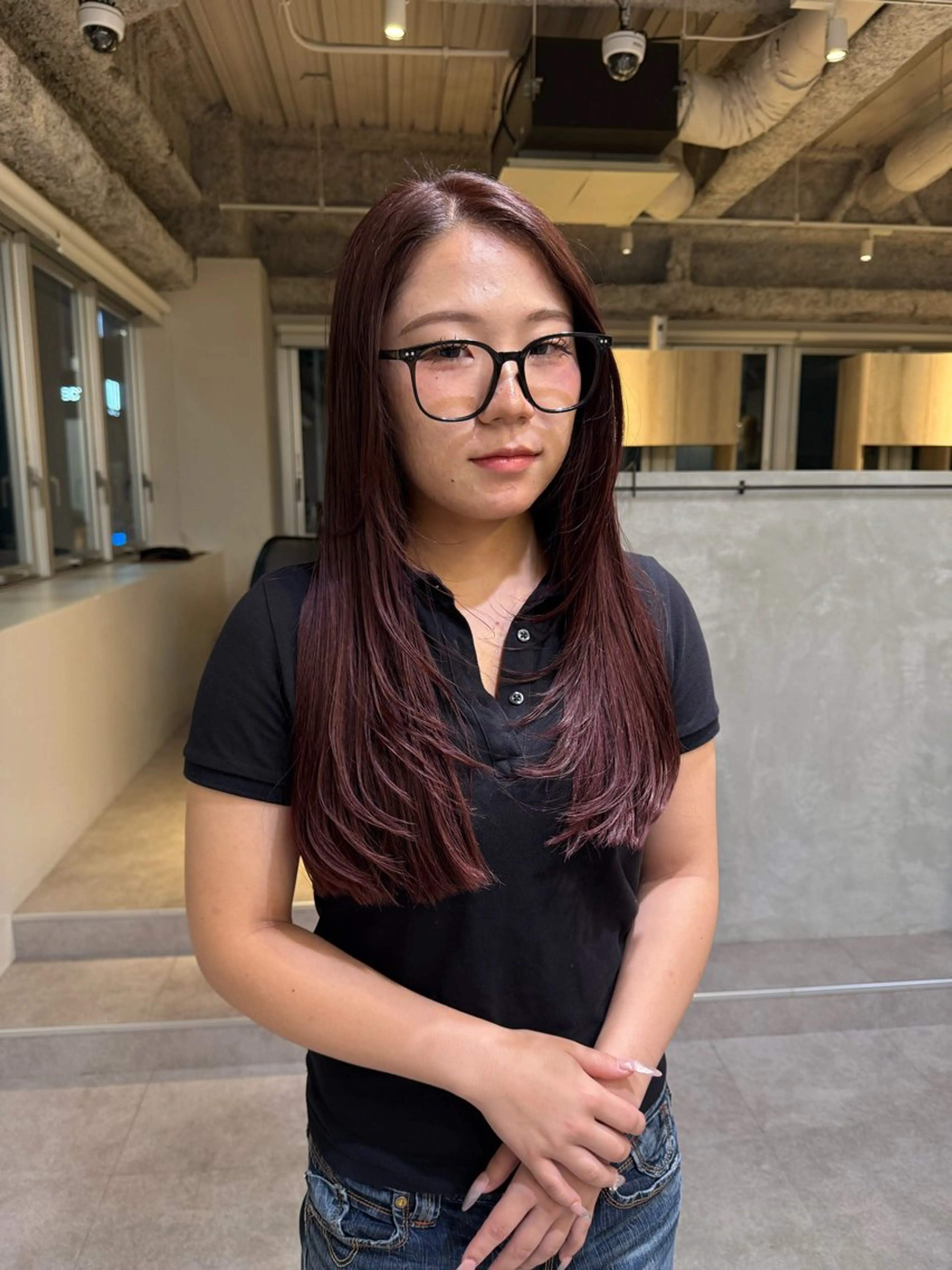 ロング SARA 【大阪梅田】のヘアスタイル