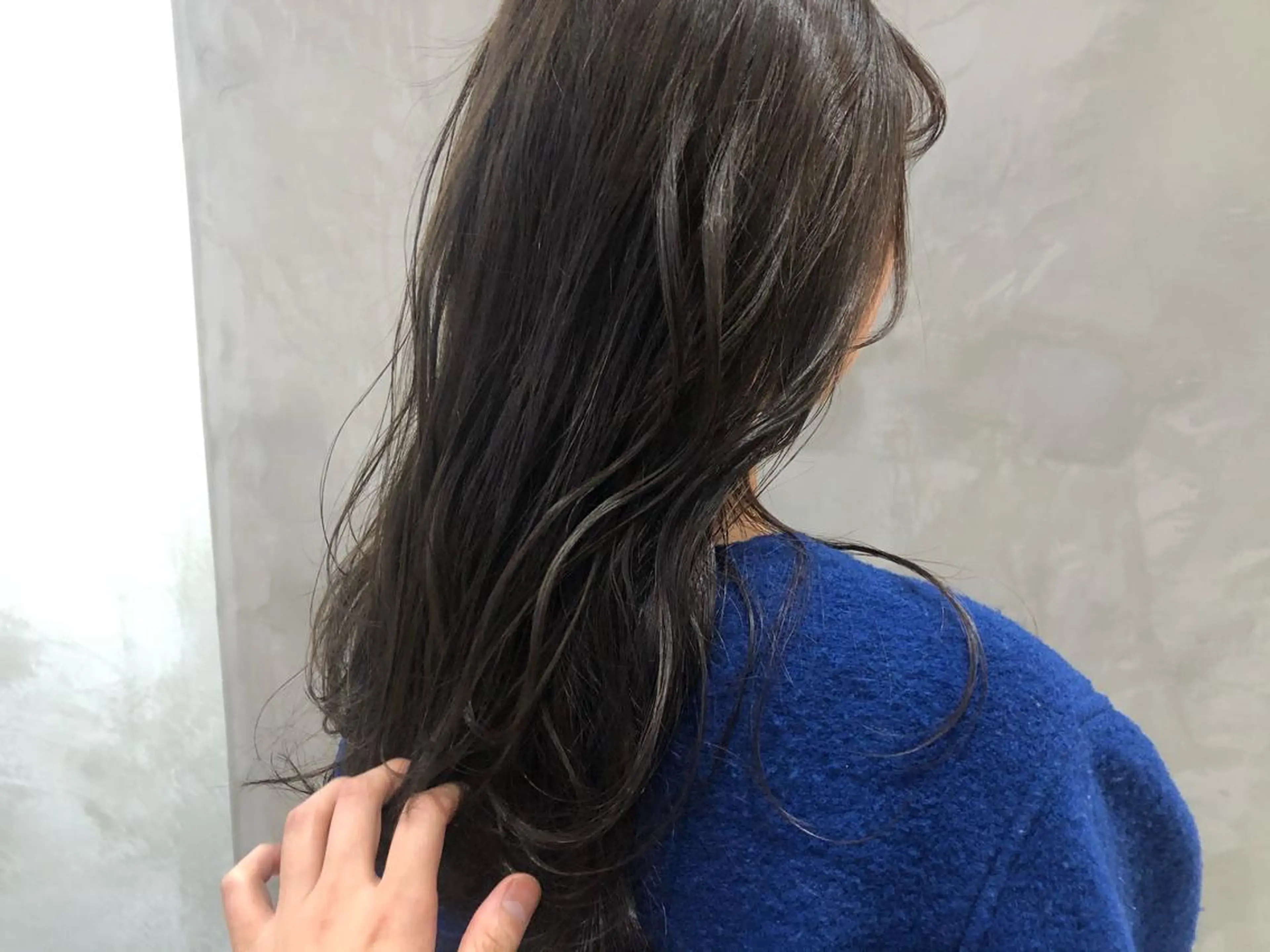 ミディアム カラー 韓国ヘア 店長NEGIのヘアスタイル