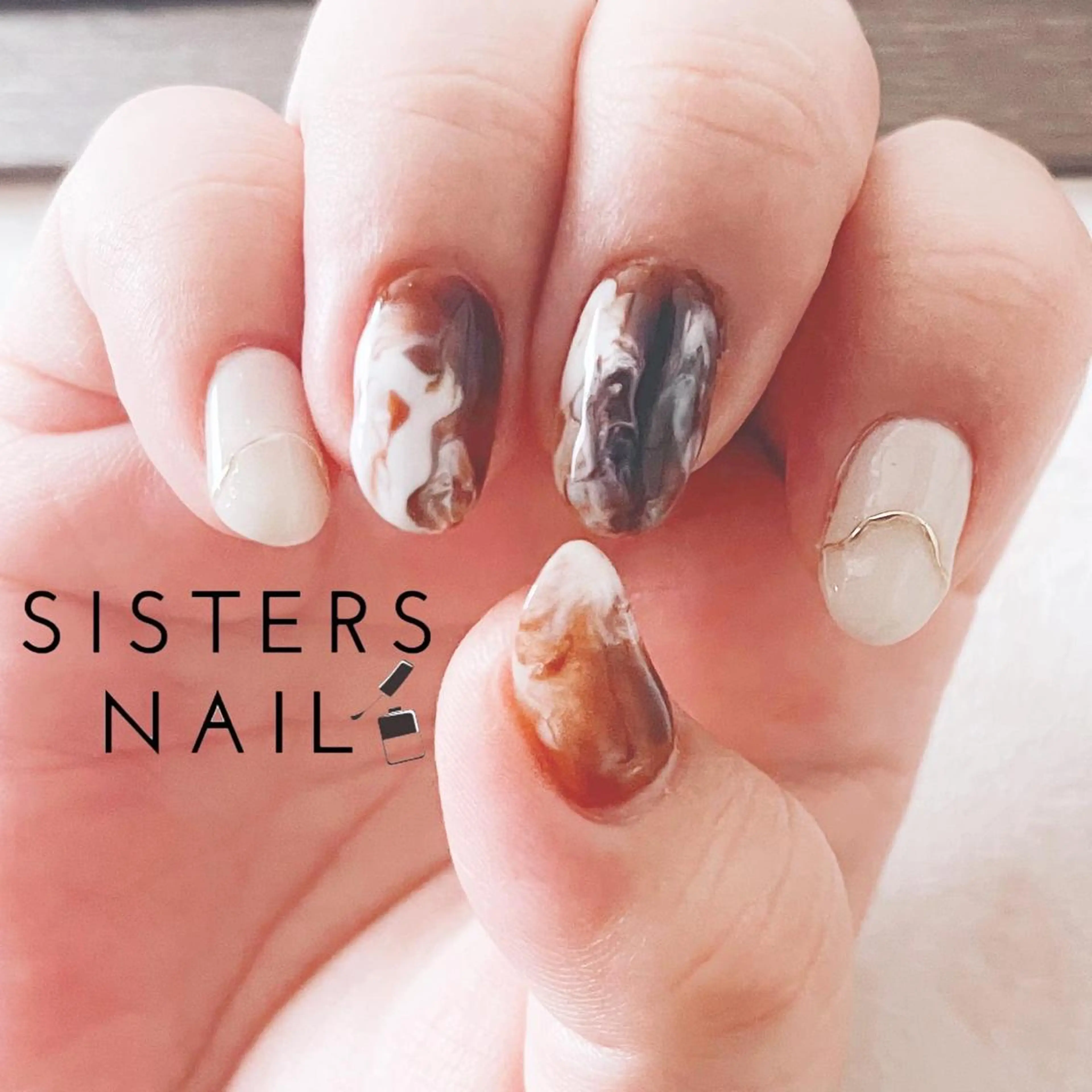 ネイル アートネイル フラワーネイル ミラーネイル ニュアンスネイル オフィスネイル sisters nail.fのネイルデザイン