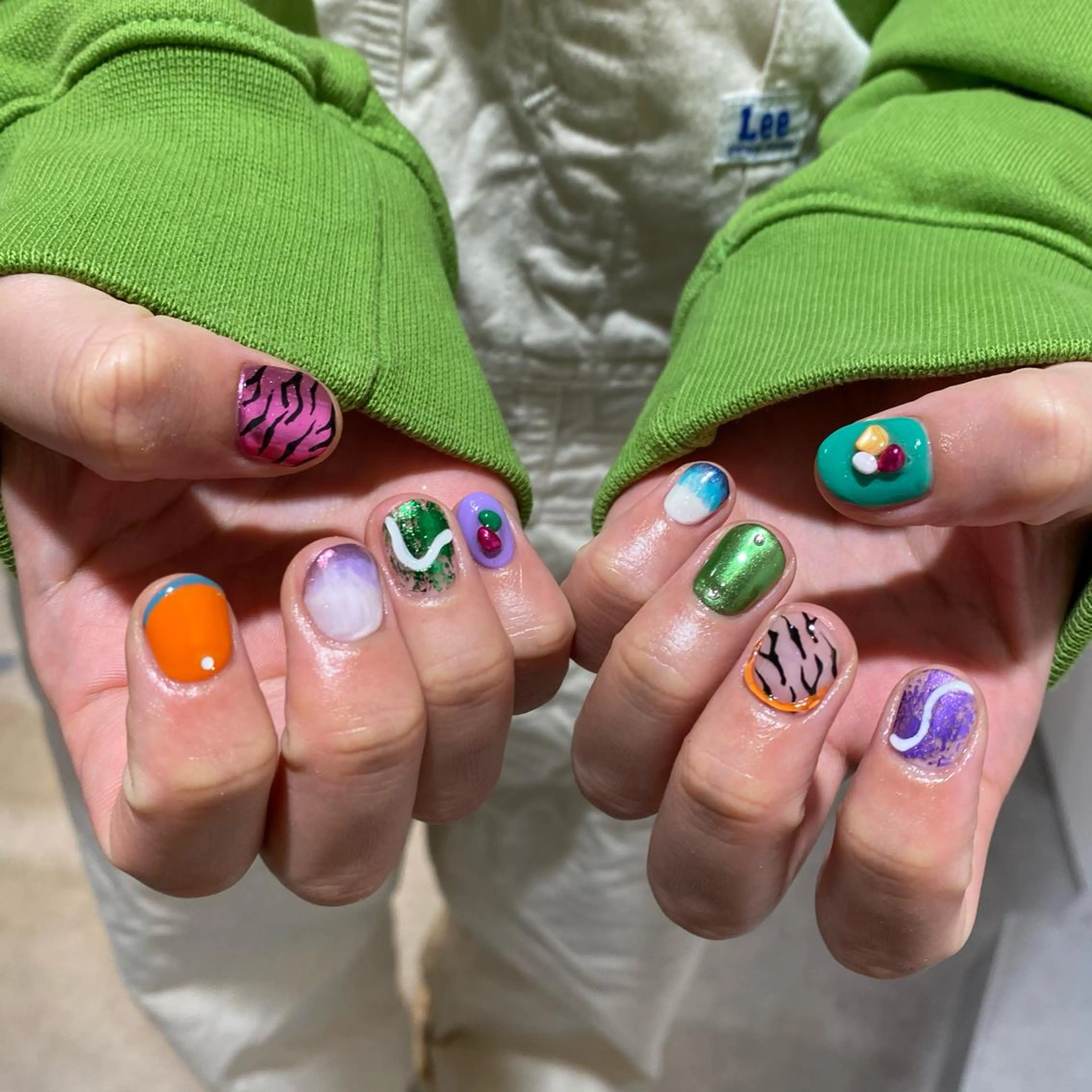 ネイル Trico Antique所属・岩本 杏のネイルデザイン