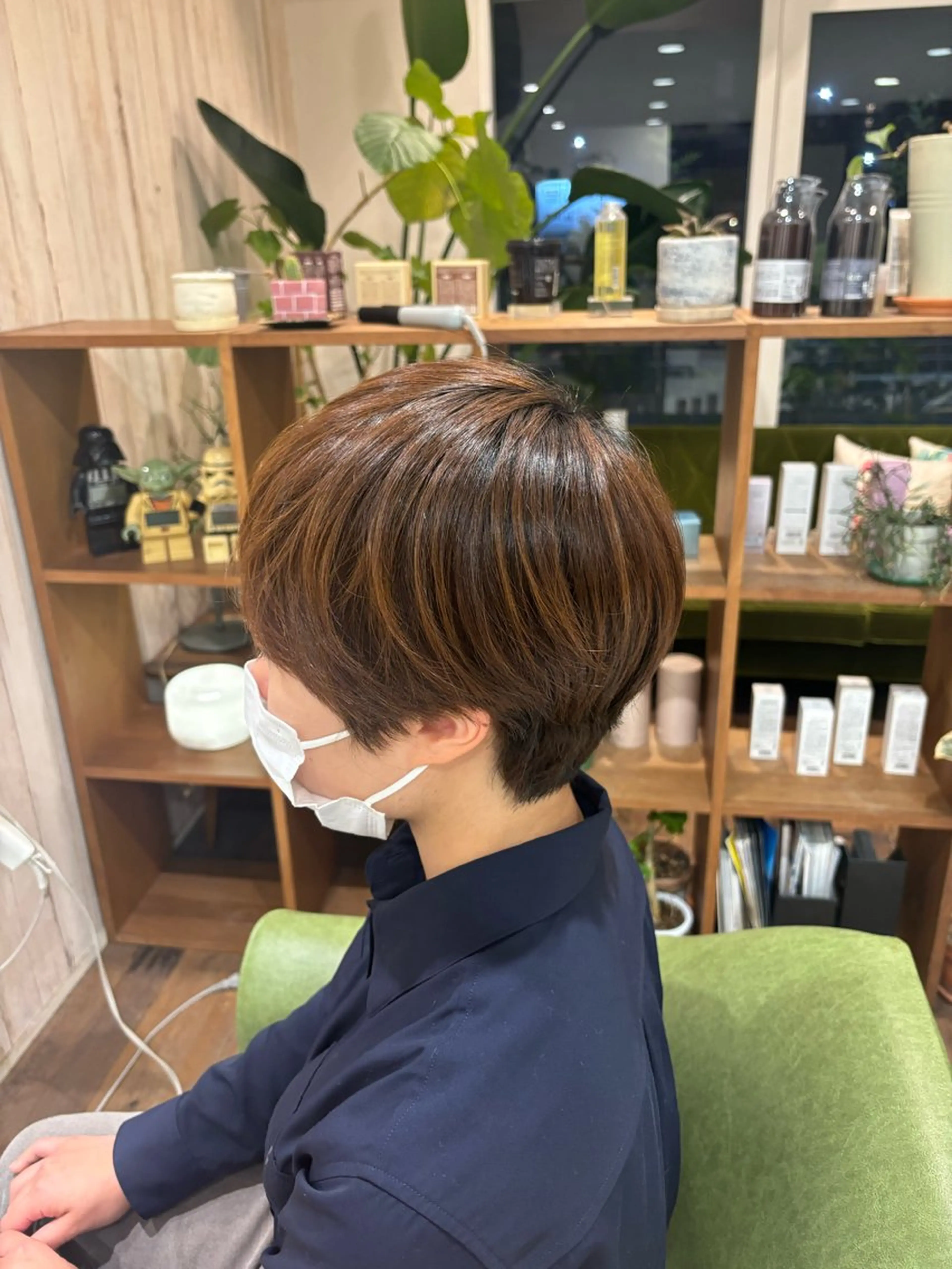 ショート 保谷 菜々美のヘアスタイル